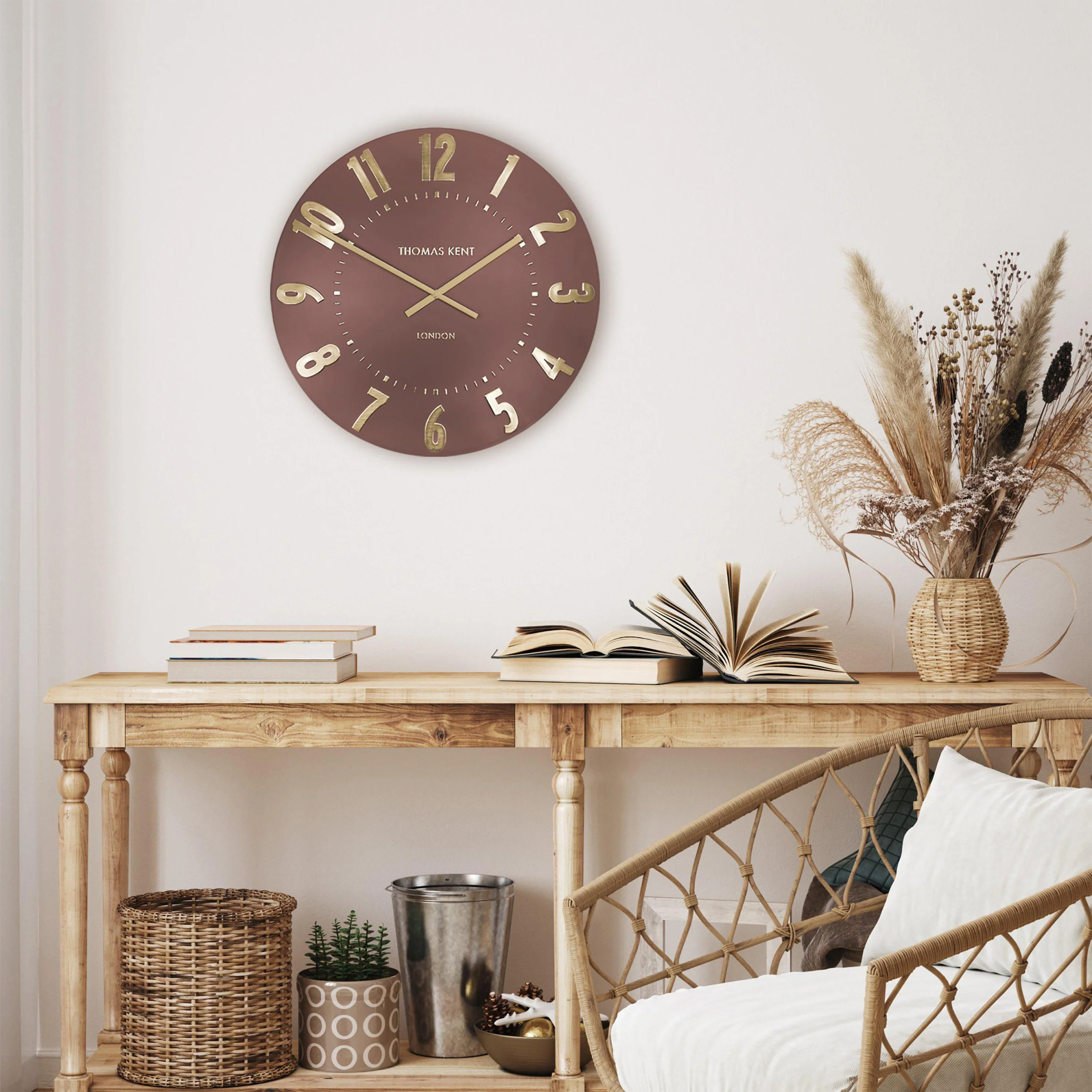 20 Mulberry Wall Clock Auburn