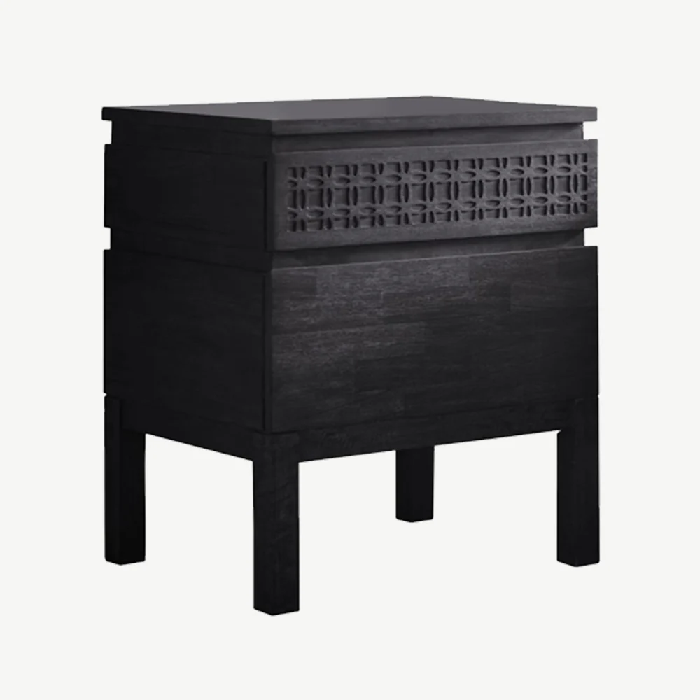 Akari 2 Drawer Bedside Cabinet - Image 4