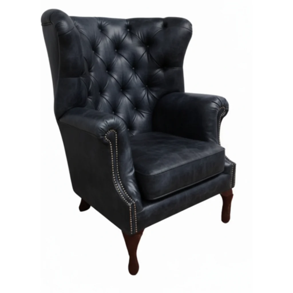 Albert Leather Armchair - Image 14
