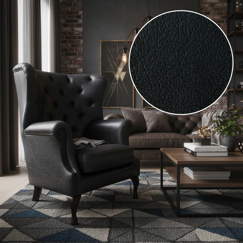 Albert Leather Armchair - Image 15