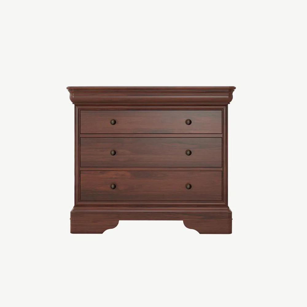Antoinette Wide 3 Drawer Chest - Image 7