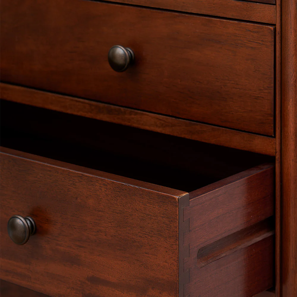 Antoinette Tall Chest of 6 Drawers - Image 3