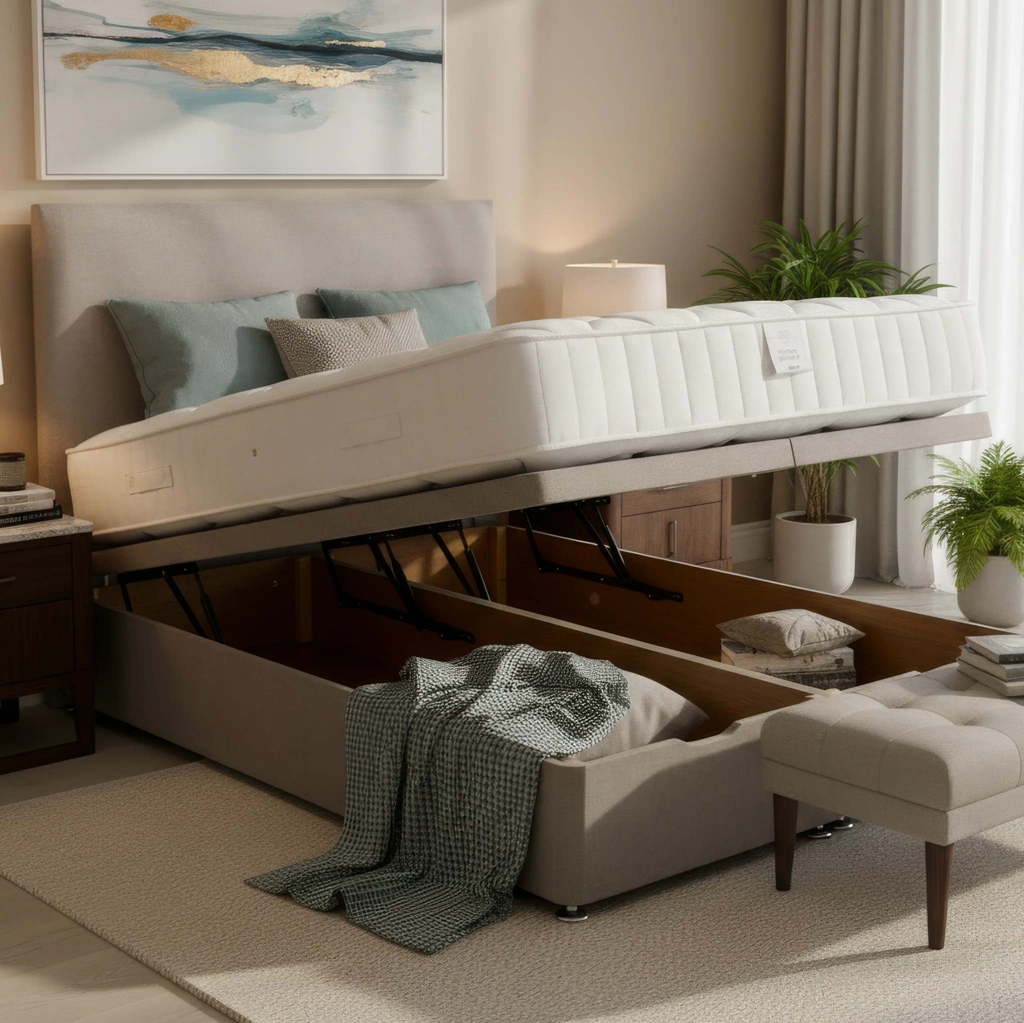 Arighi Bianchi Ottoman Bed Base - Image 10