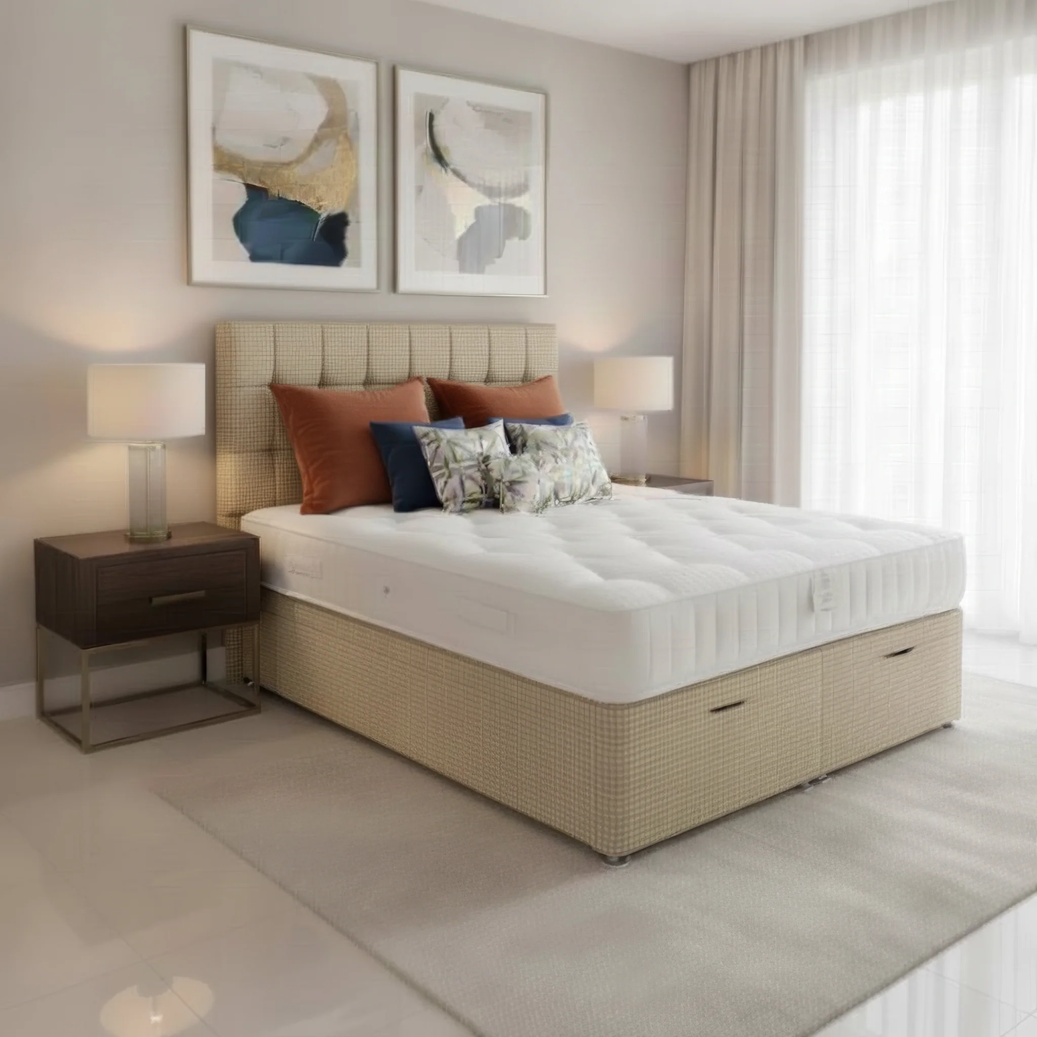 Arighi Bianchi Ottoman Broadway Bed