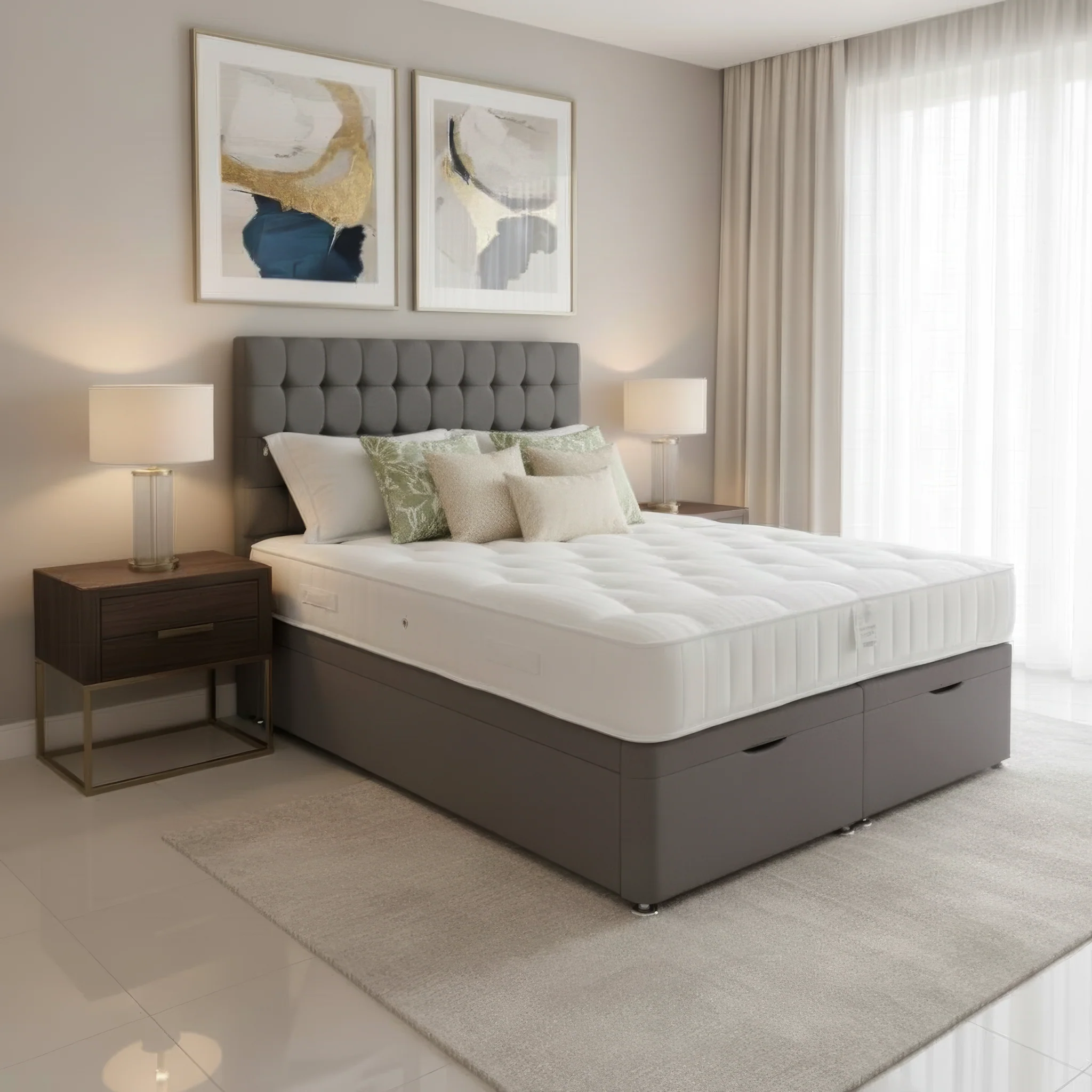 Arighi Bianchi Ottoman Stamford Bed
