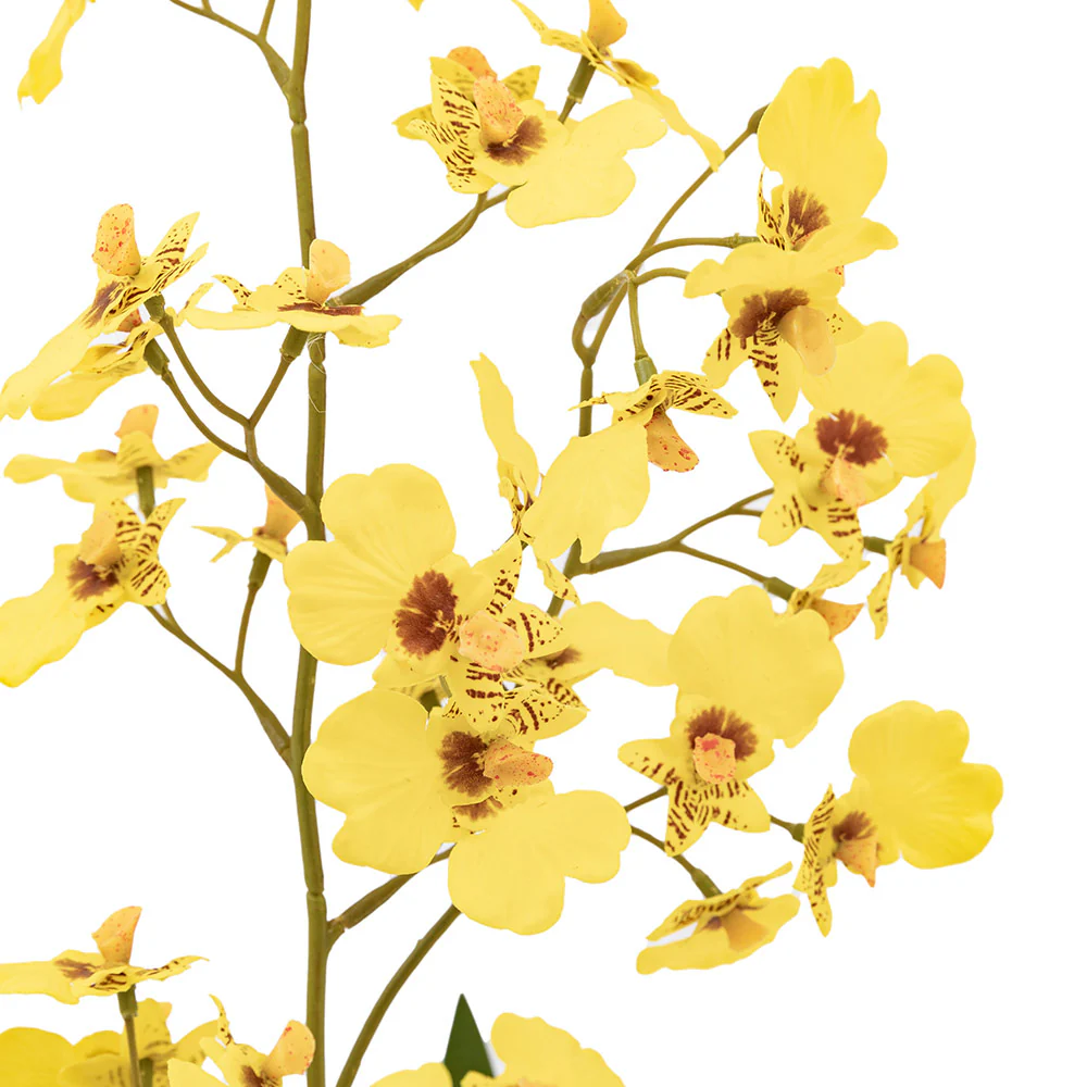 Artificial Orchid in Low Ceramic Pot - Image 7