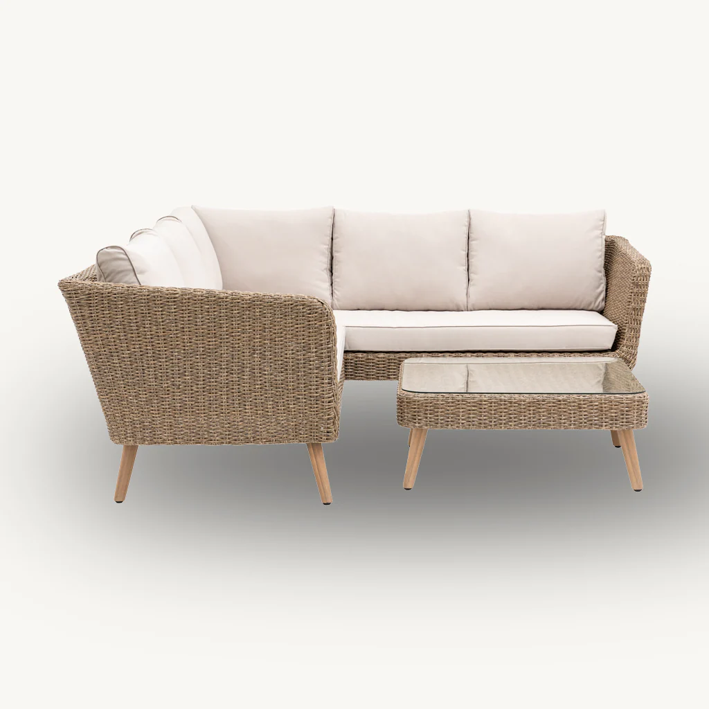Santorini Corner Outdoor Lounge Set - Image 4