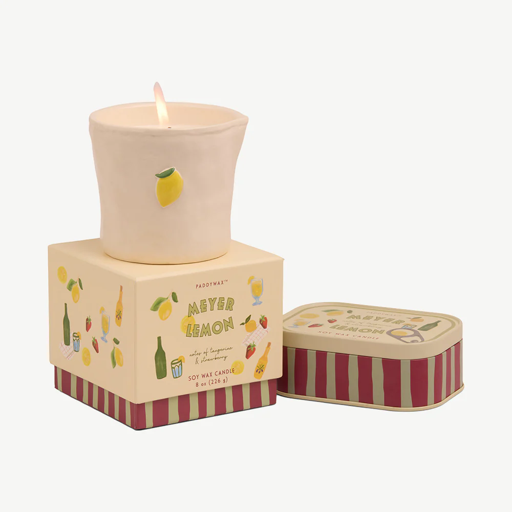 Bistro Lemon Ceramic Candle - Image 5