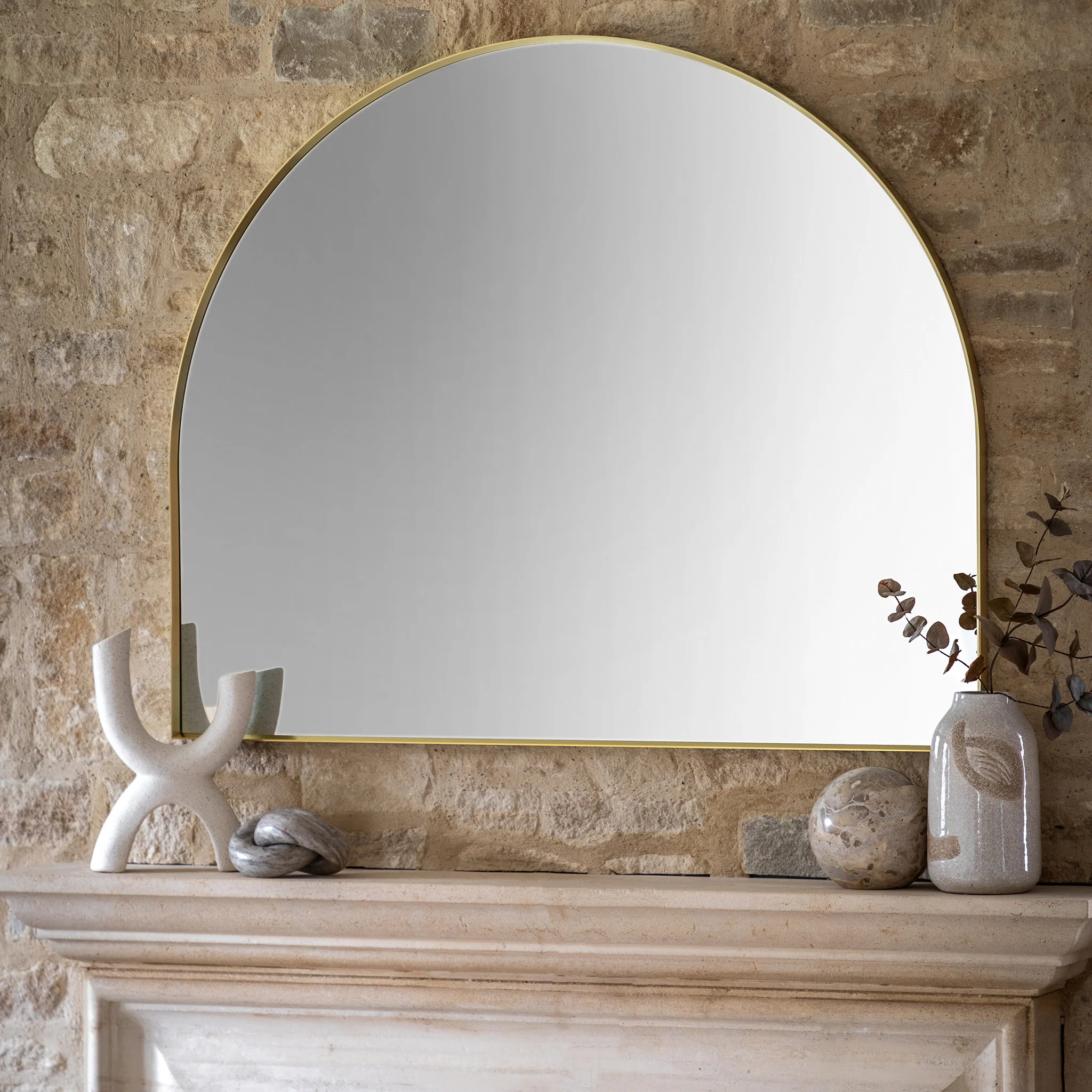 Bordeaux Over Mantle Mirror - Image 6
