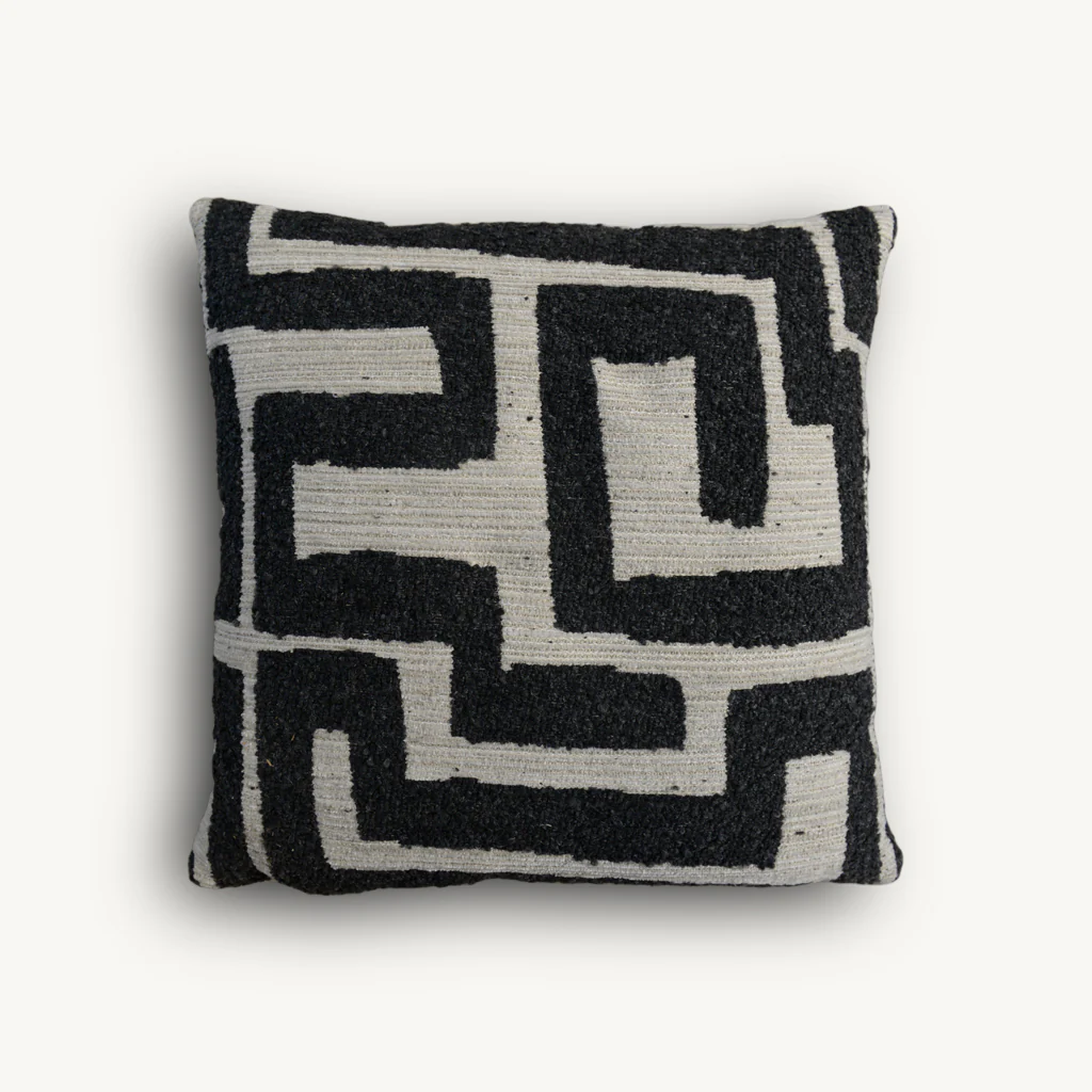 Boucle Geometric Cushion - Image 3