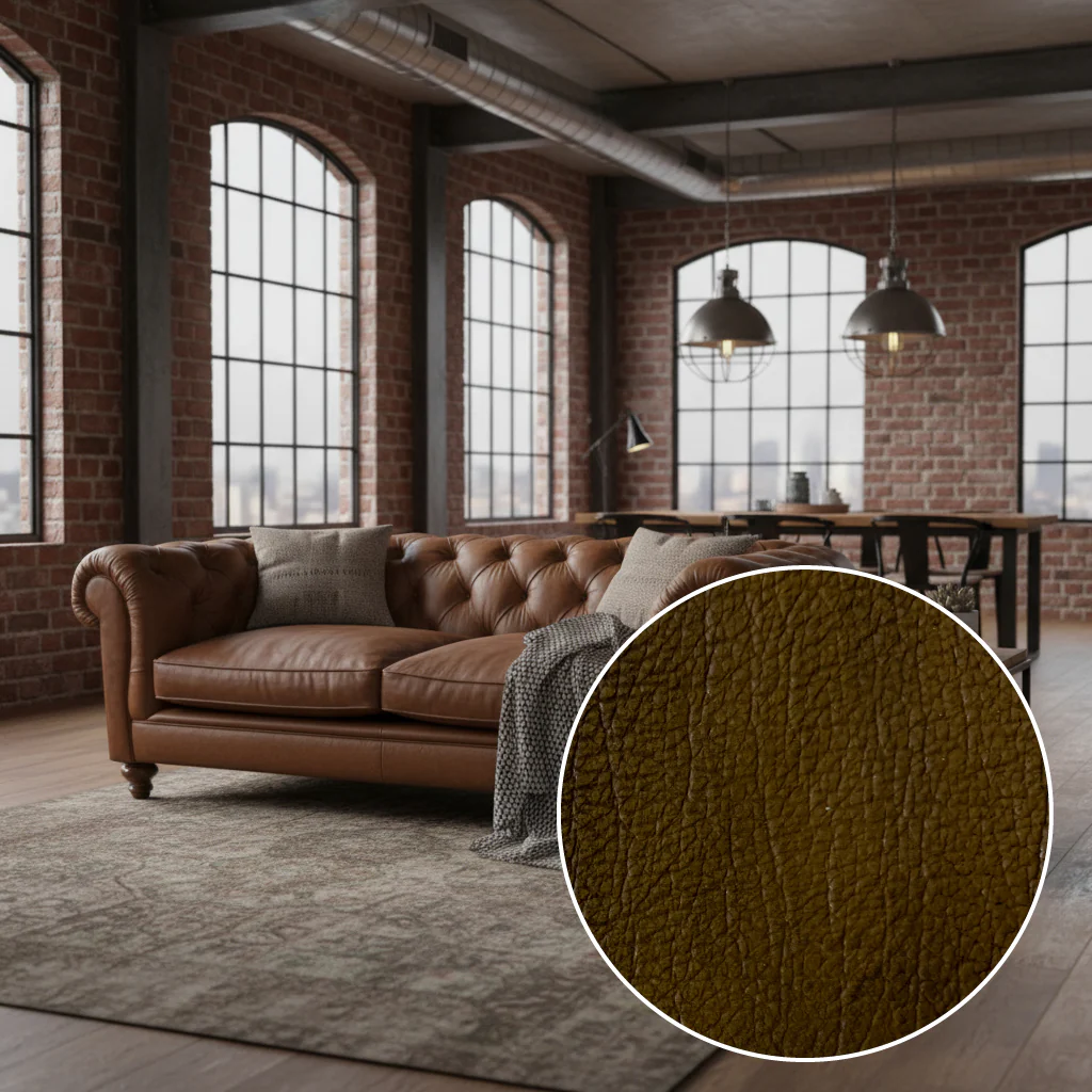 Britannia Leather Sofa - Image 12