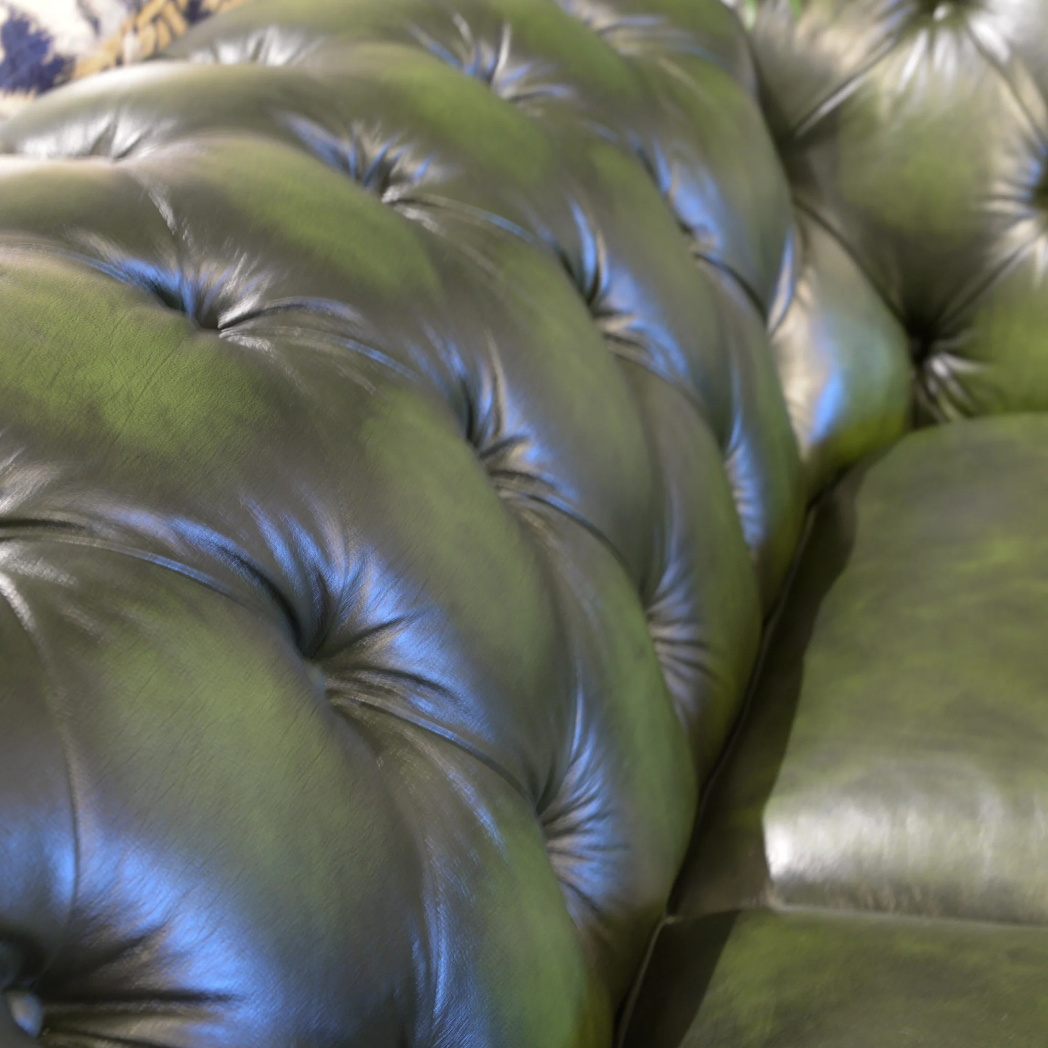 Britannia Rub-off Leather Sofa - Image 11
