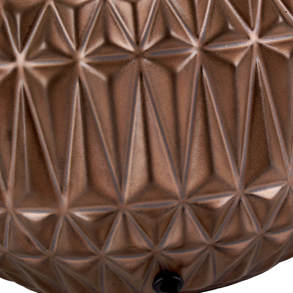 Aztec Texture Ceramic Table Lamp - Image 5