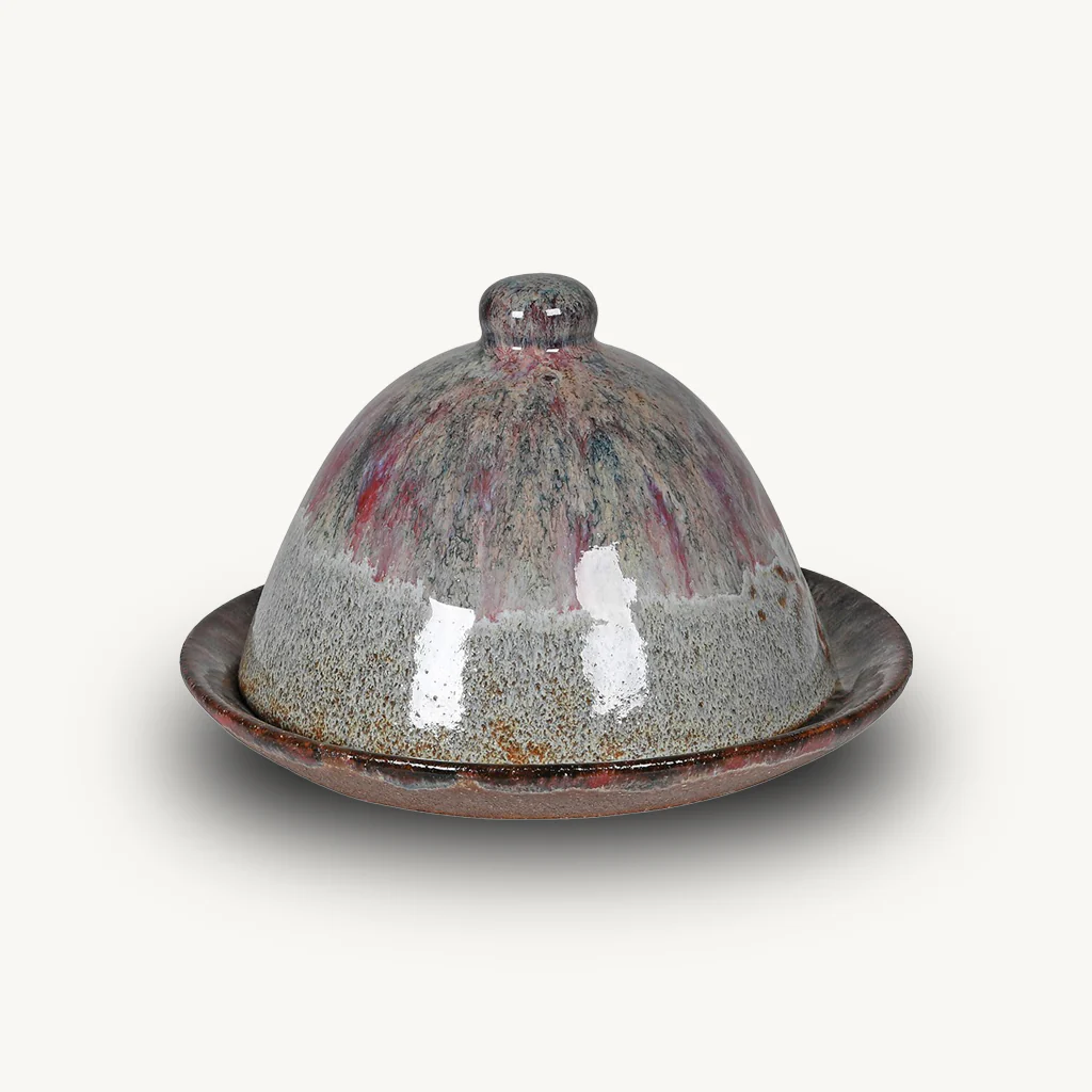 Brown Ombre Butter Dish