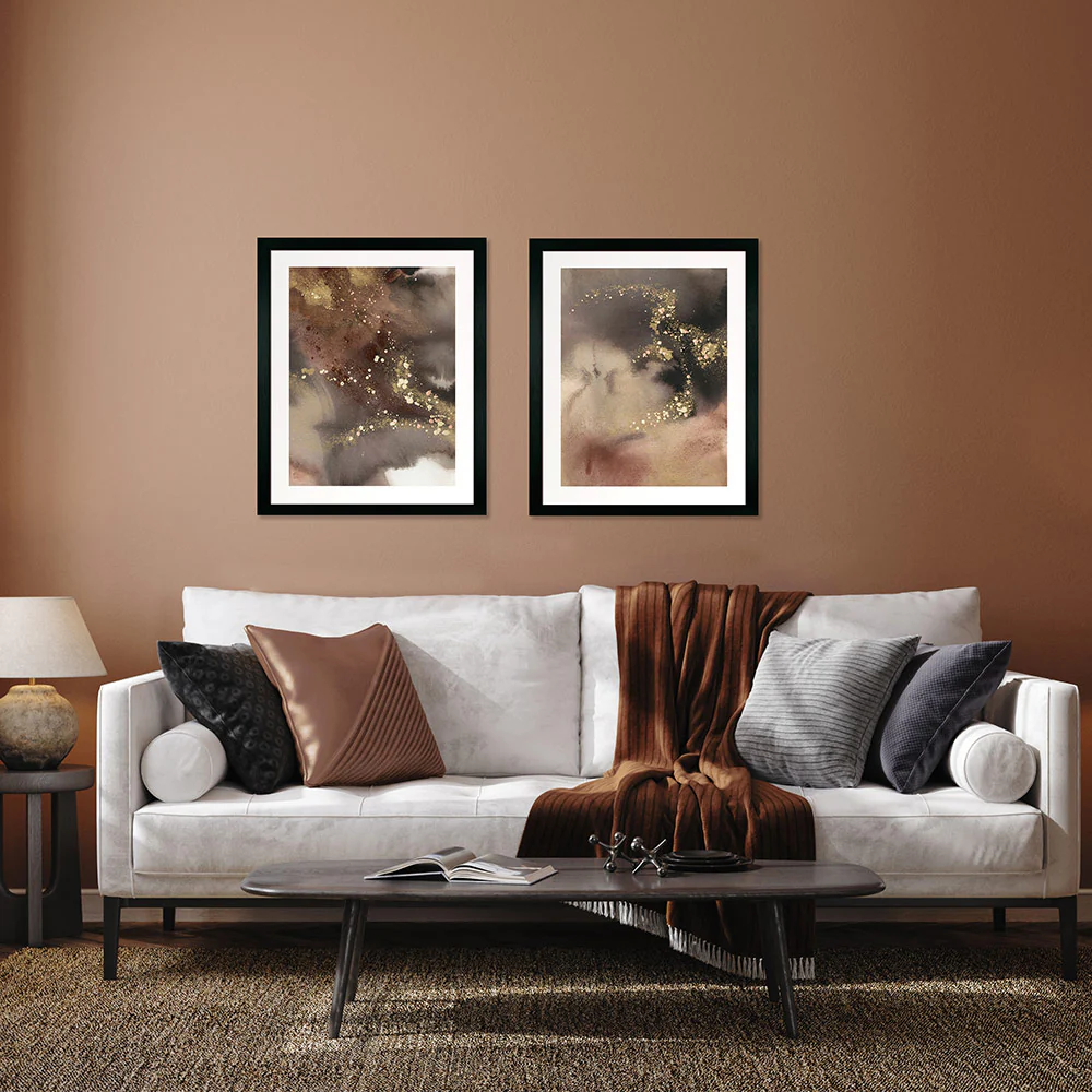 Cafe Au Lait Sparkle I Wall Art - Image 2