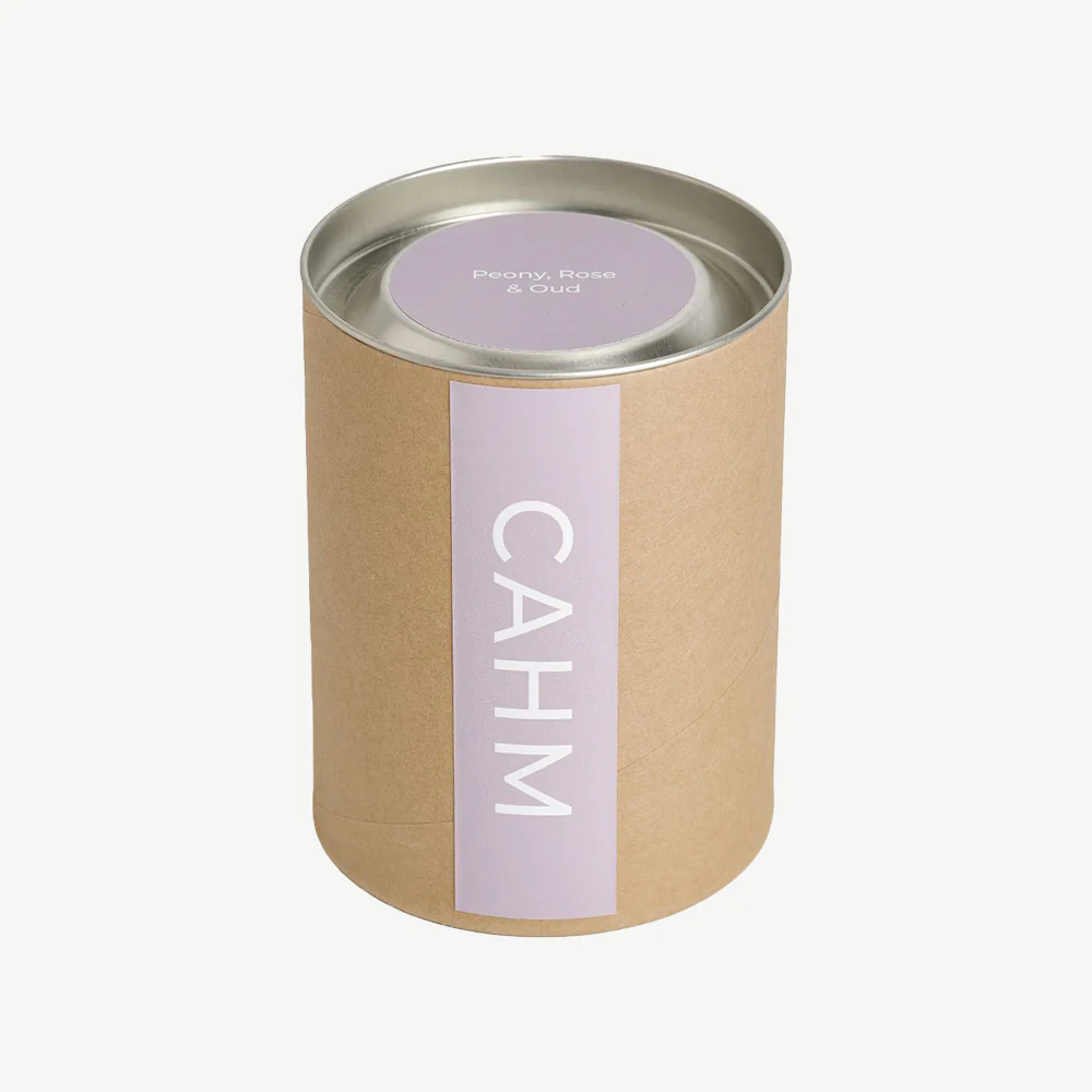 Cahm Peony, Rose & Oud Candle - Image 2