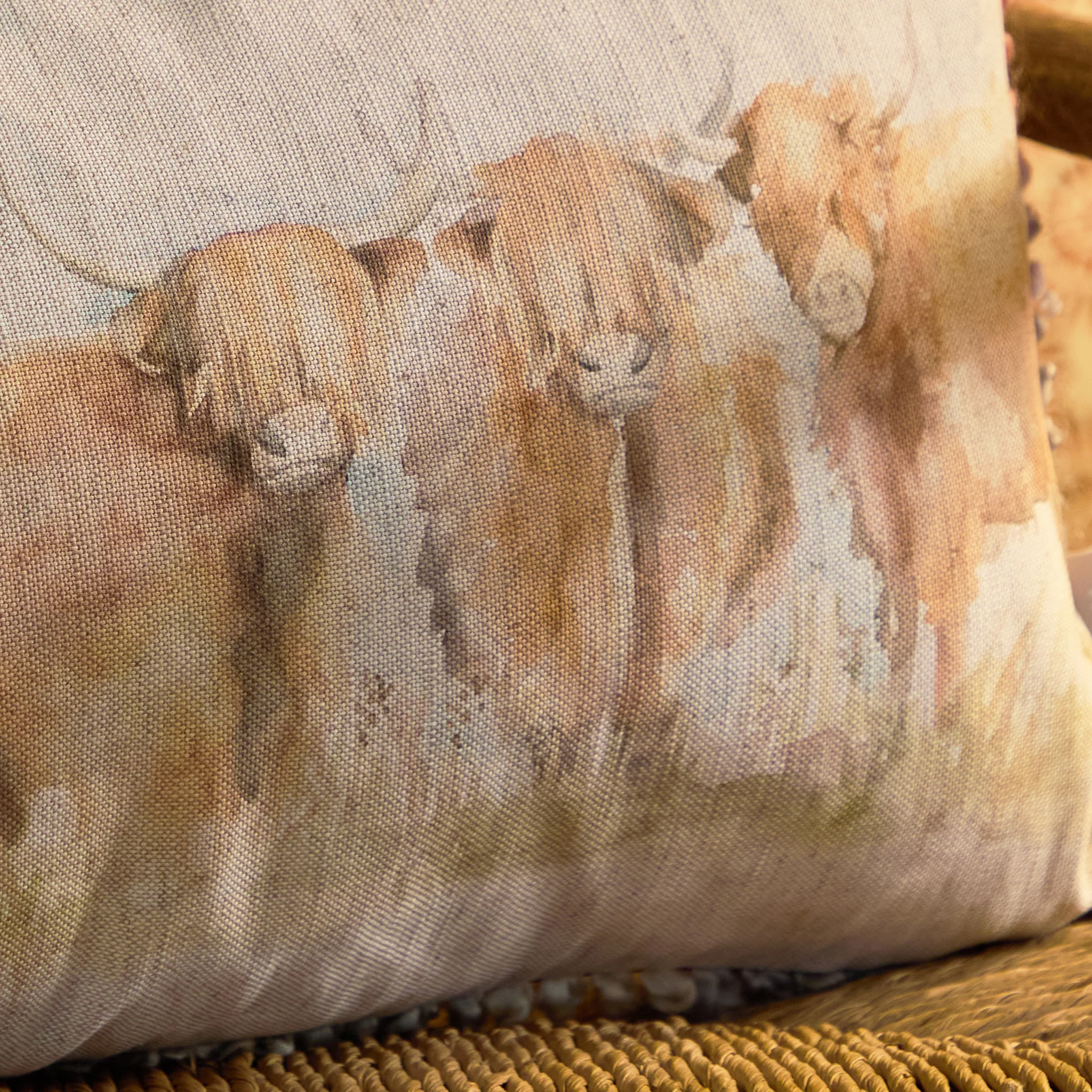 Chasca Highland Cattle Cushion - Image 2