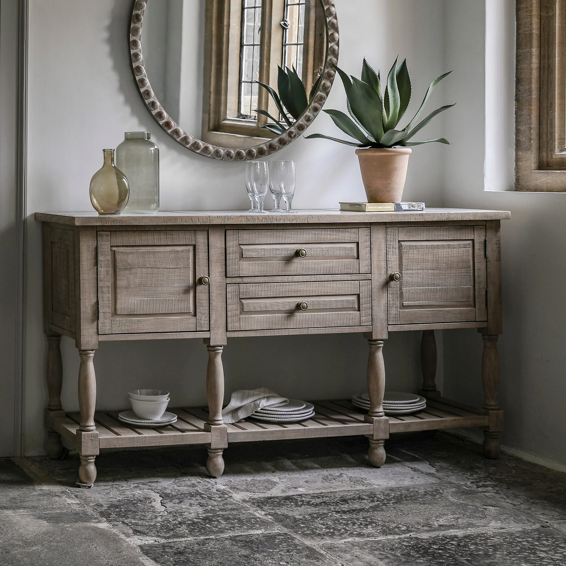 Cheviot 2 Drawer 2 Door Sideboard