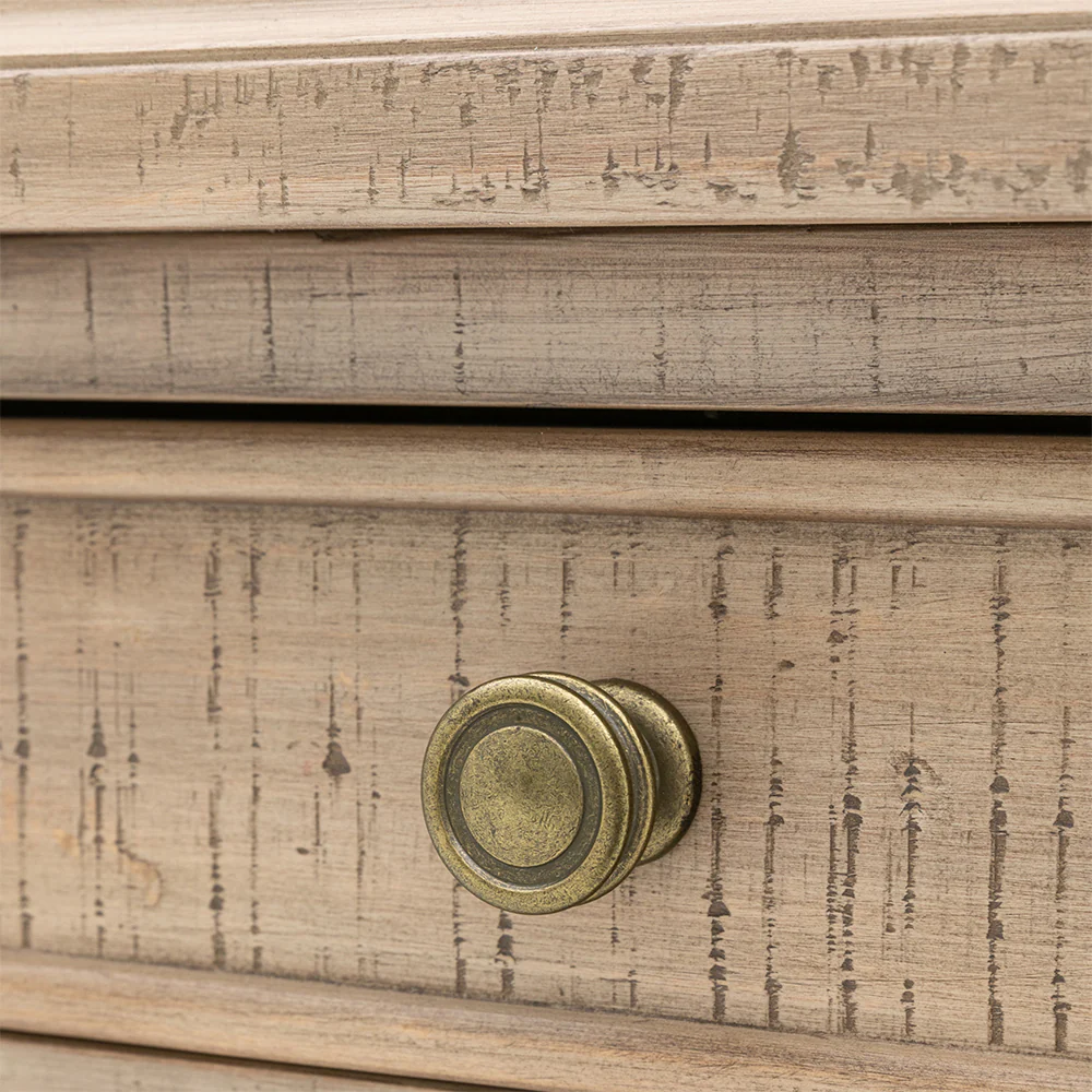Cheviot 3 Drawer Bedside Table - Image 6
