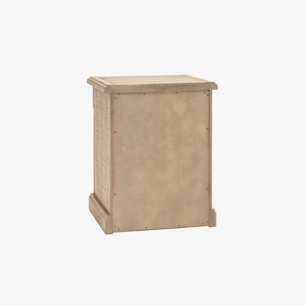 Cheviot 3 Drawer Bedside Table - Image 9