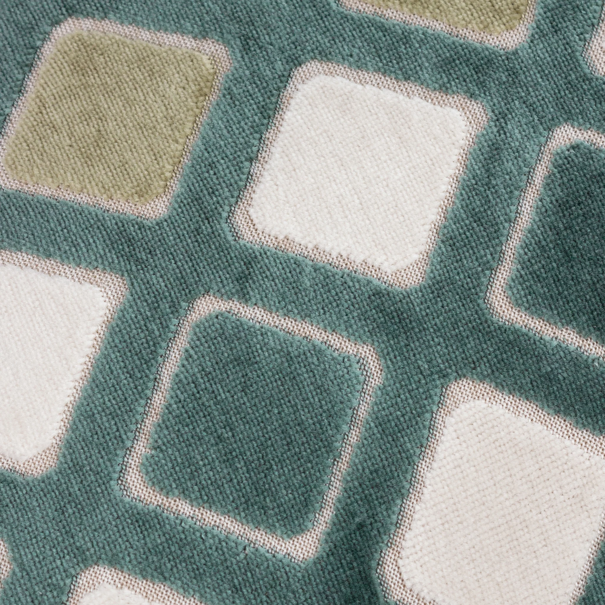 Comet Velvet Cut Cushion - Image 2