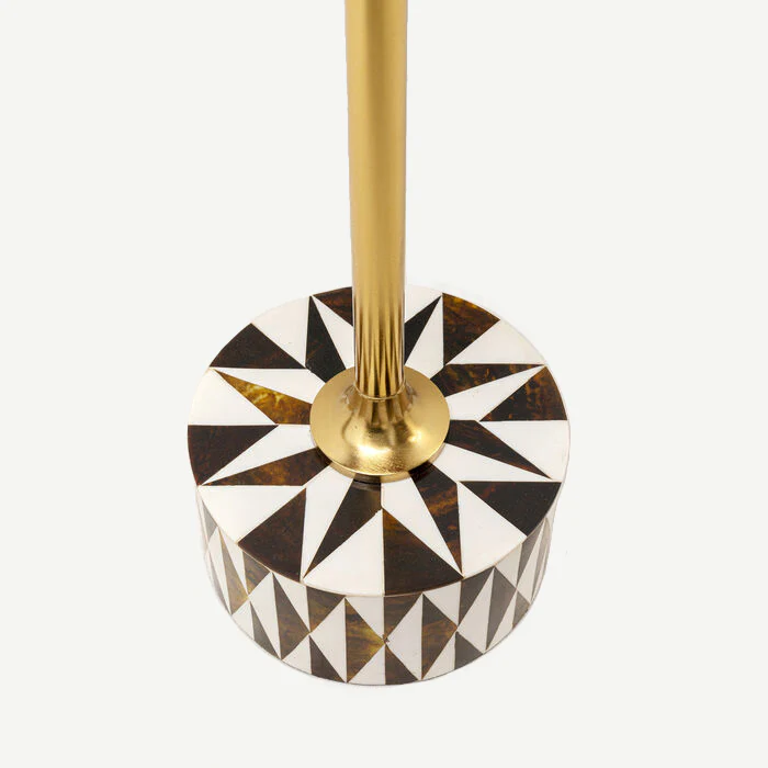 Domero Star Brown and White Side Table - Image 5