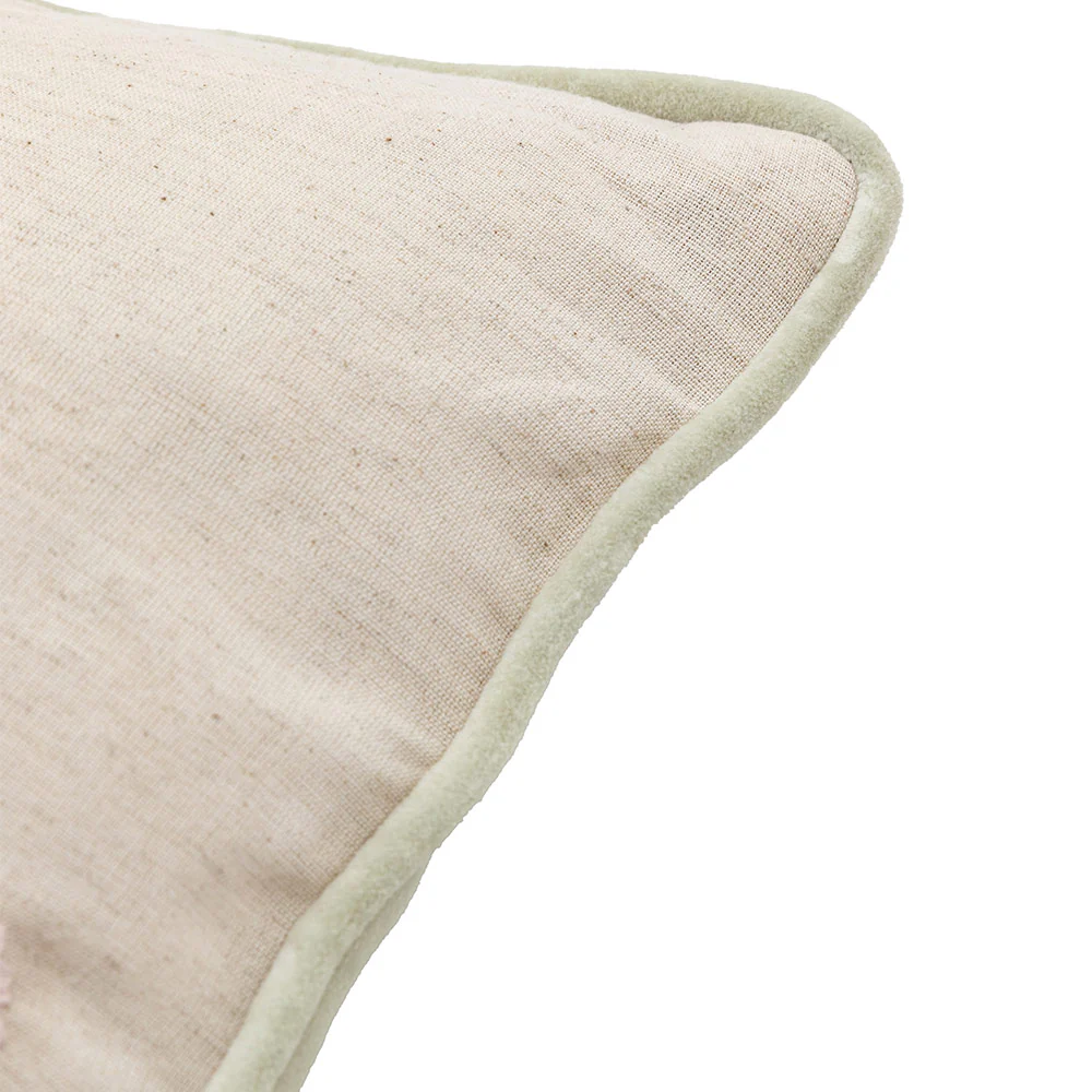 Embroidered Meadow Cushion - Image 6