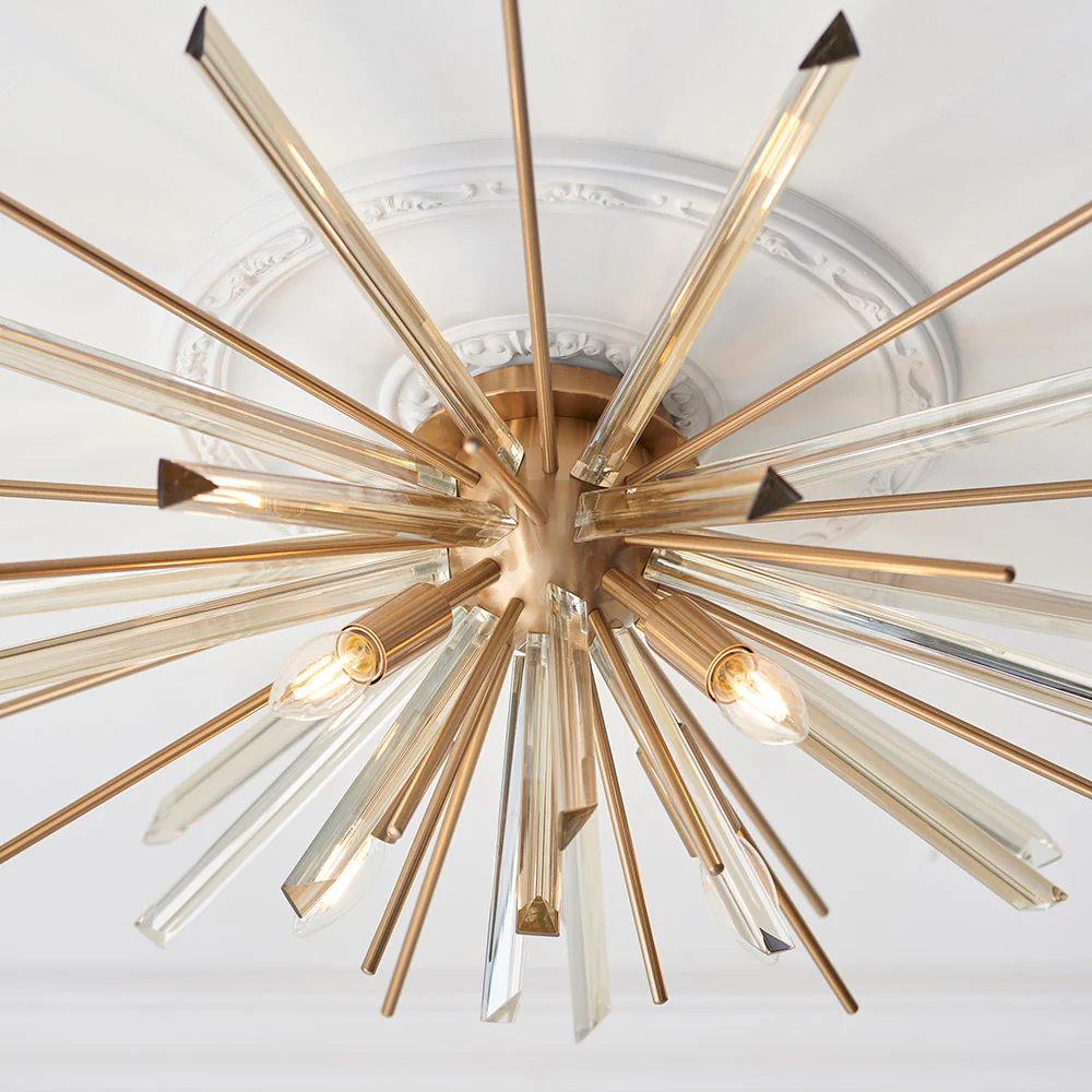 Handforth Brass Flush Light - Image 2