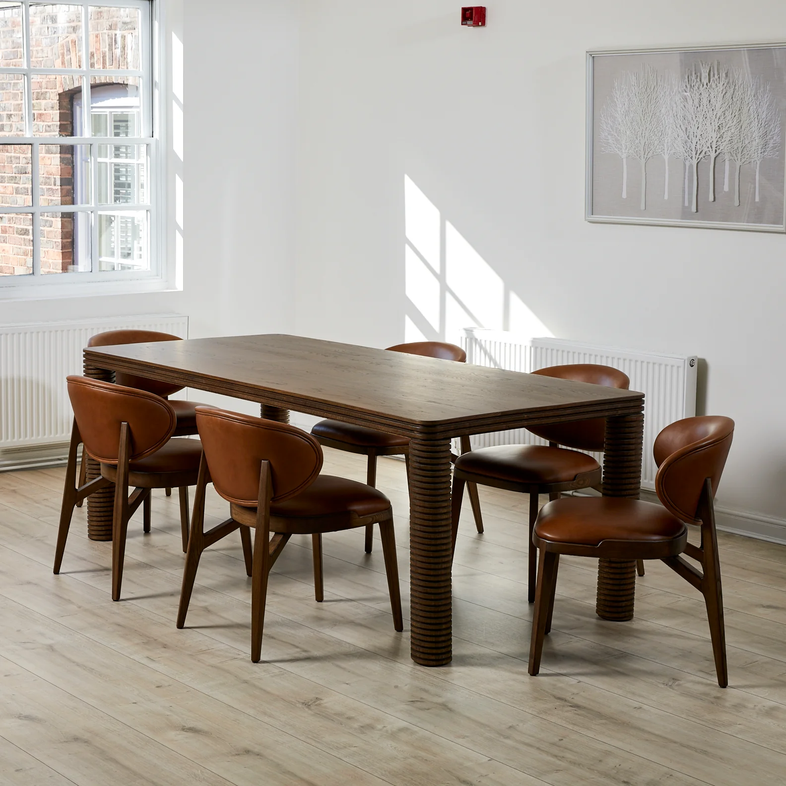 Erica Leather Dining Chair - Image 2