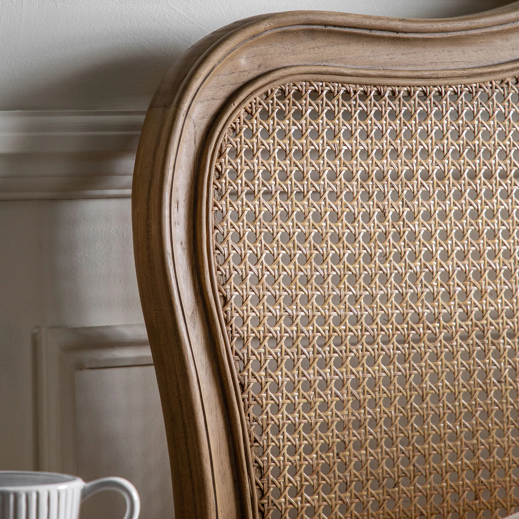 Foxley Weathered Cane King Bed - Image 5
