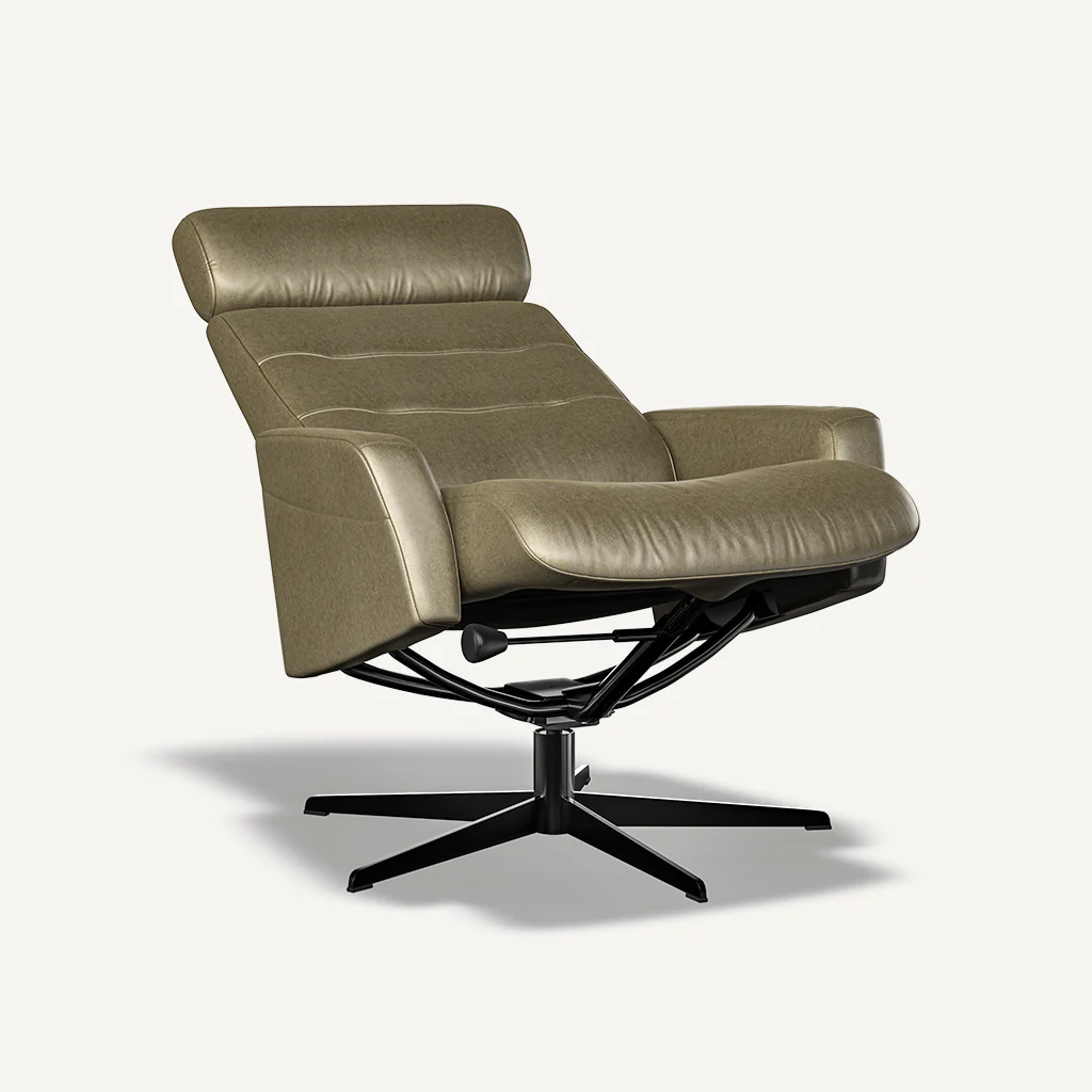 Gabriel Reclining Chair and Footstool - Image 9