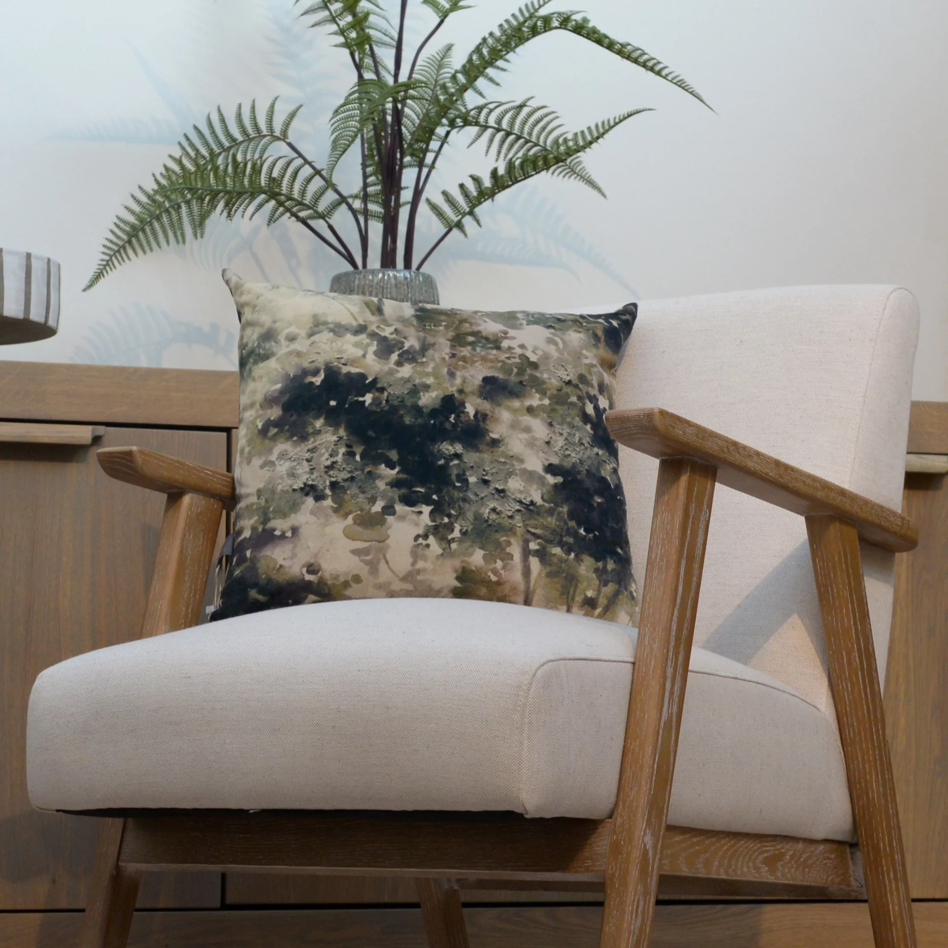 Green Forest Cushion - Image 2
