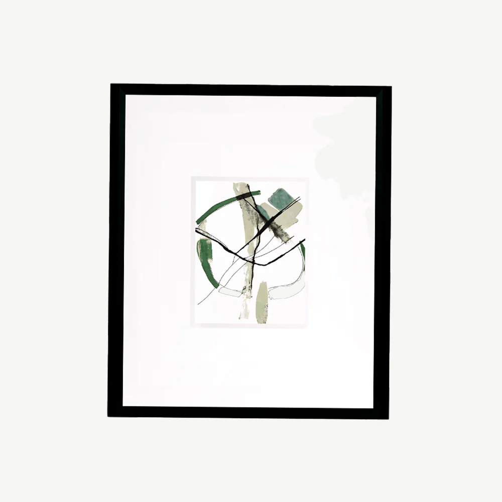 Green Lines III Wall Art