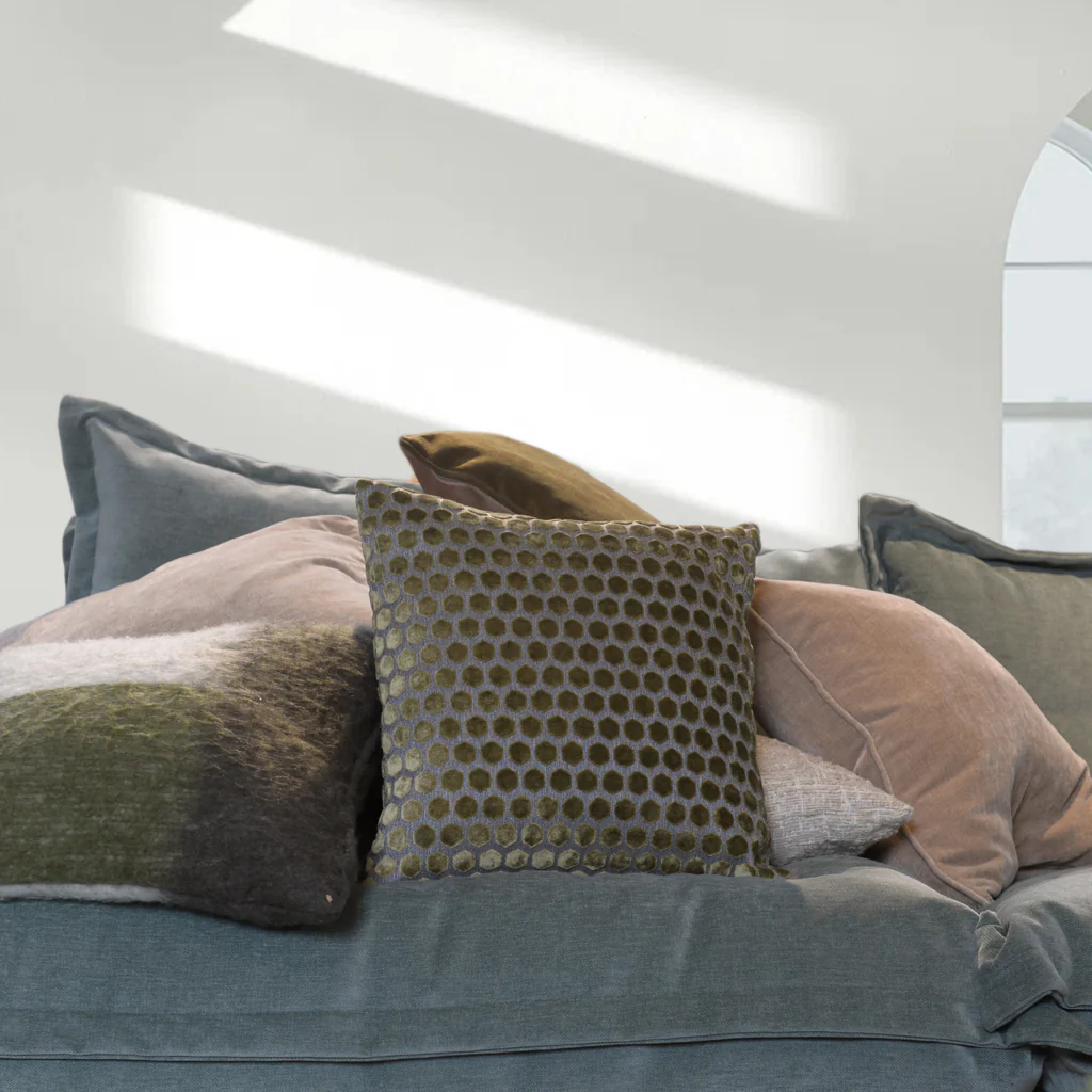Hex Cut Cushion