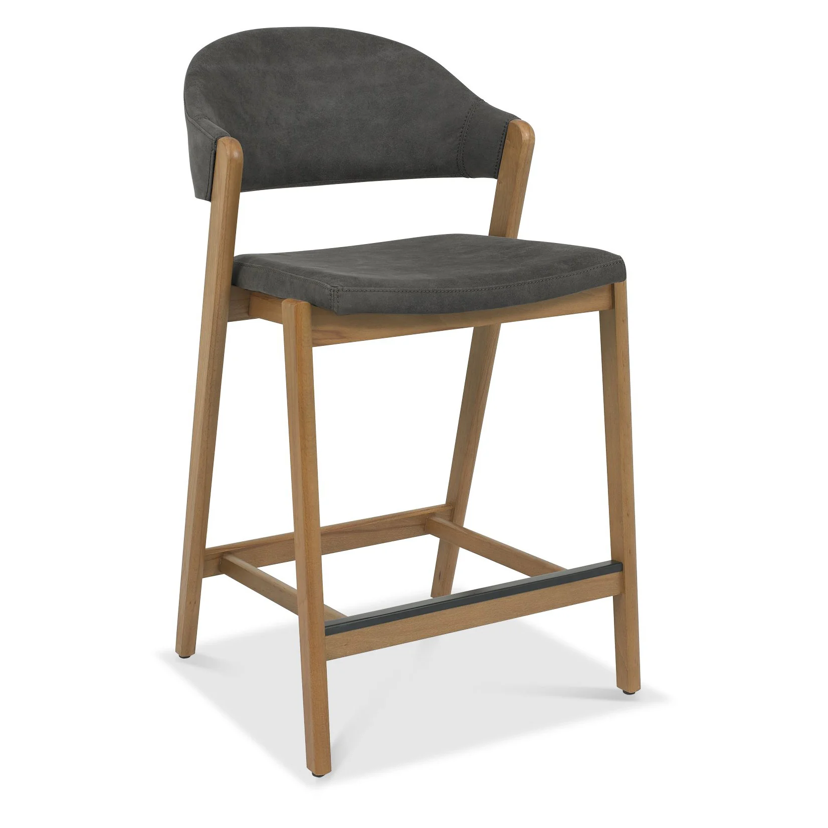 Highgate Rustic Oak Barstool - Image 11