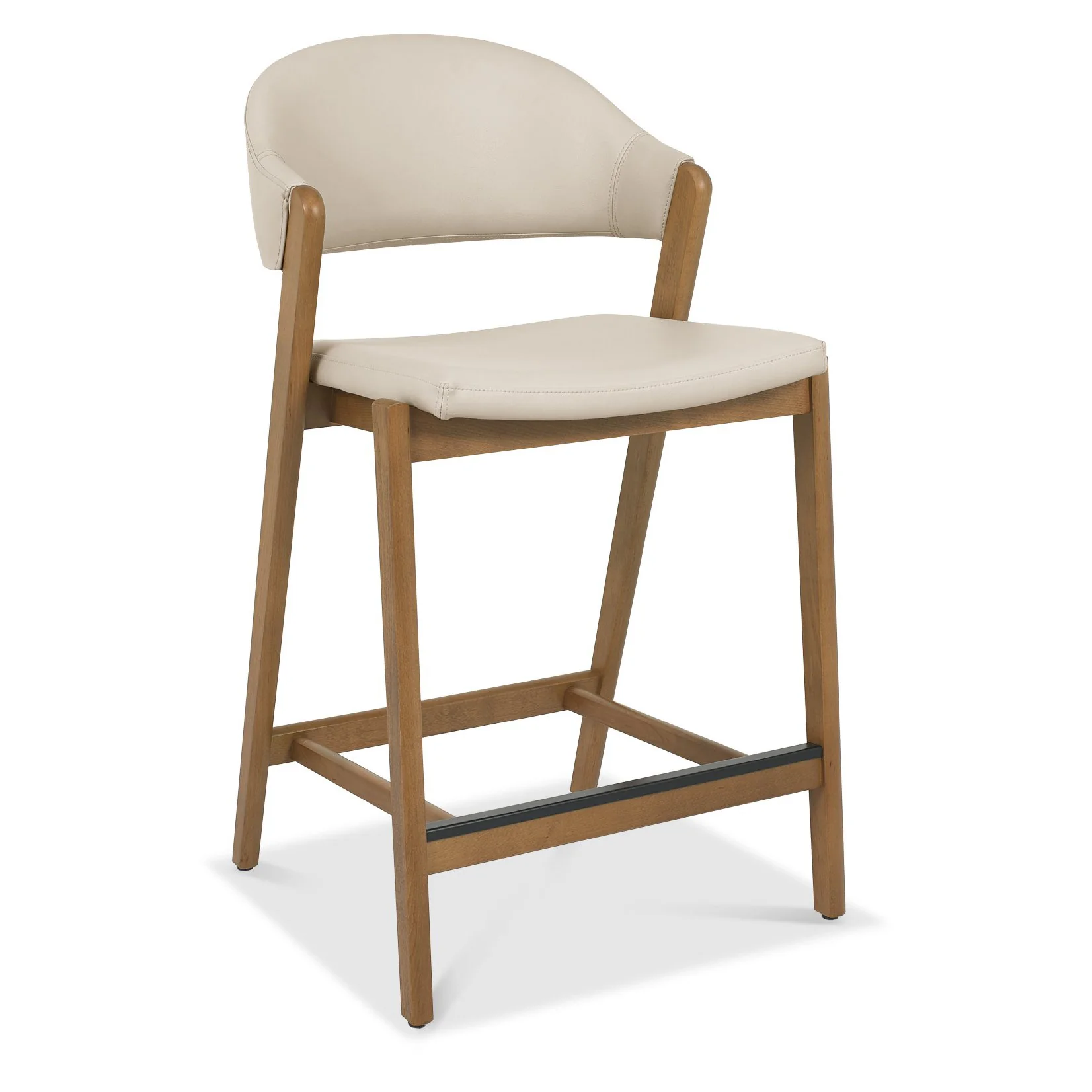 Highgate Rustic Oak Barstool - Image 15