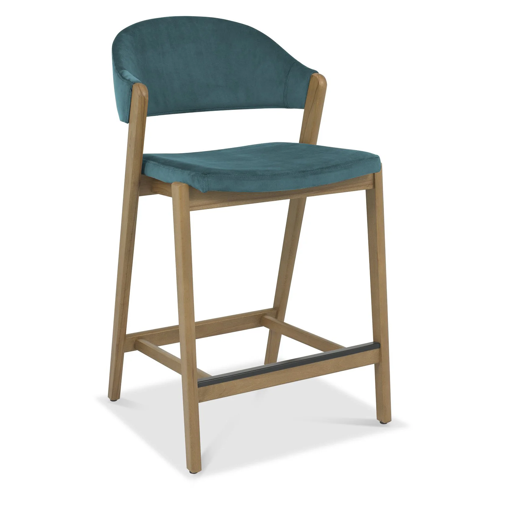 Highgate Rustic Oak Barstool - Image 4