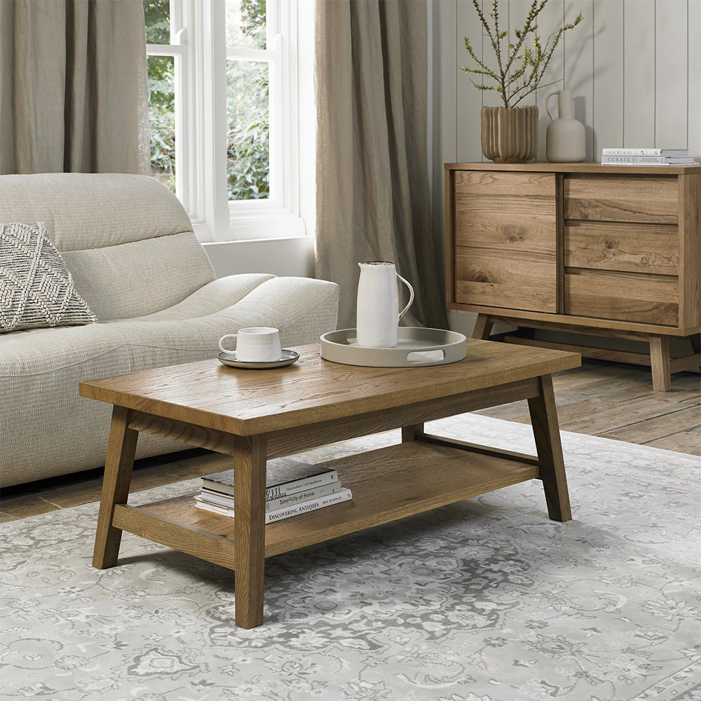 Highgate Rustic Oak Coffee Table