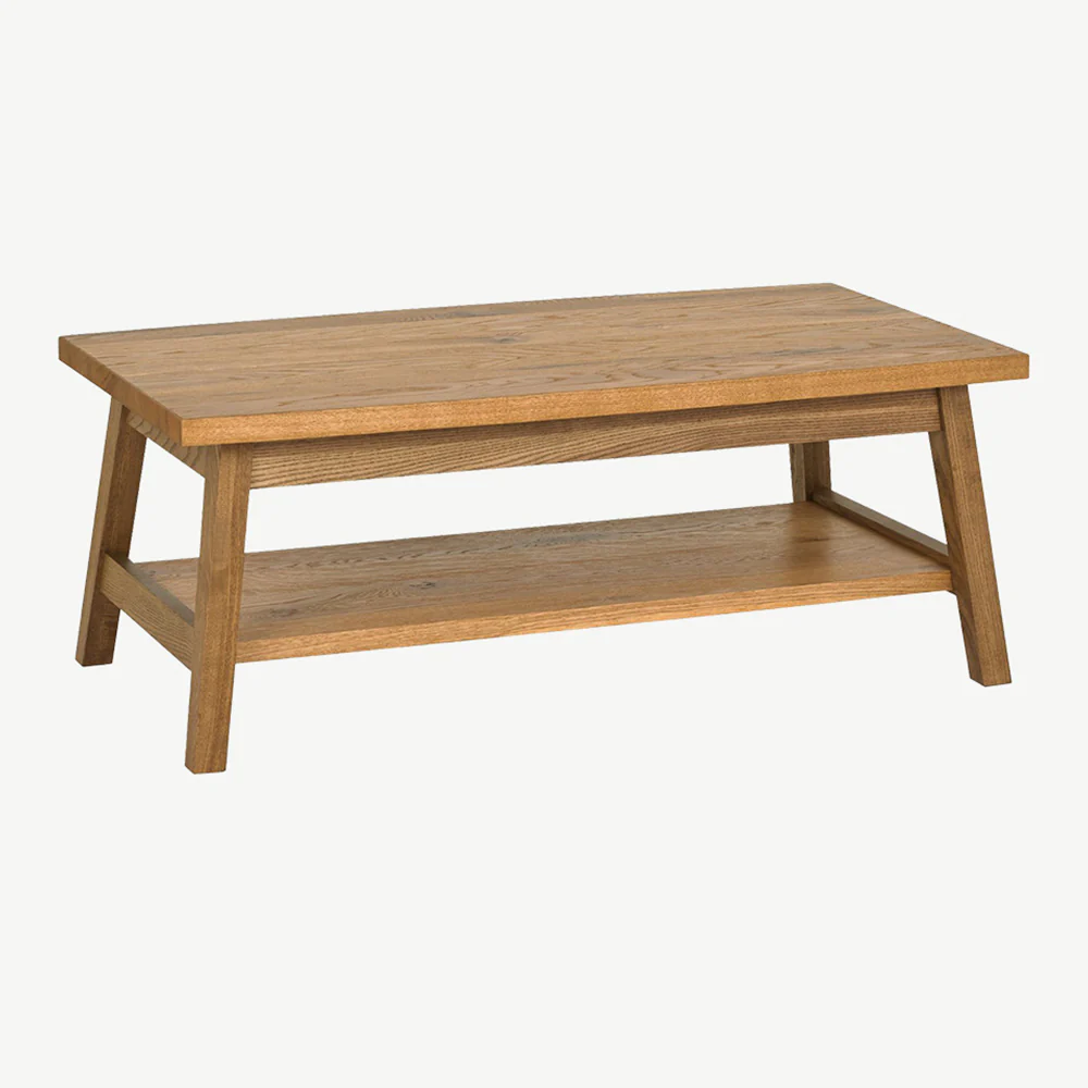 Highgate Rustic Oak Coffee Table - Image 2