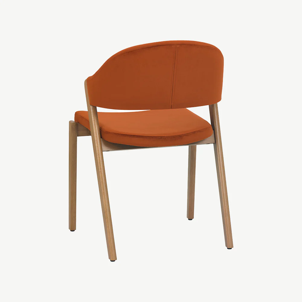 Highgate Rustic Oak Dining Chair - Image 21