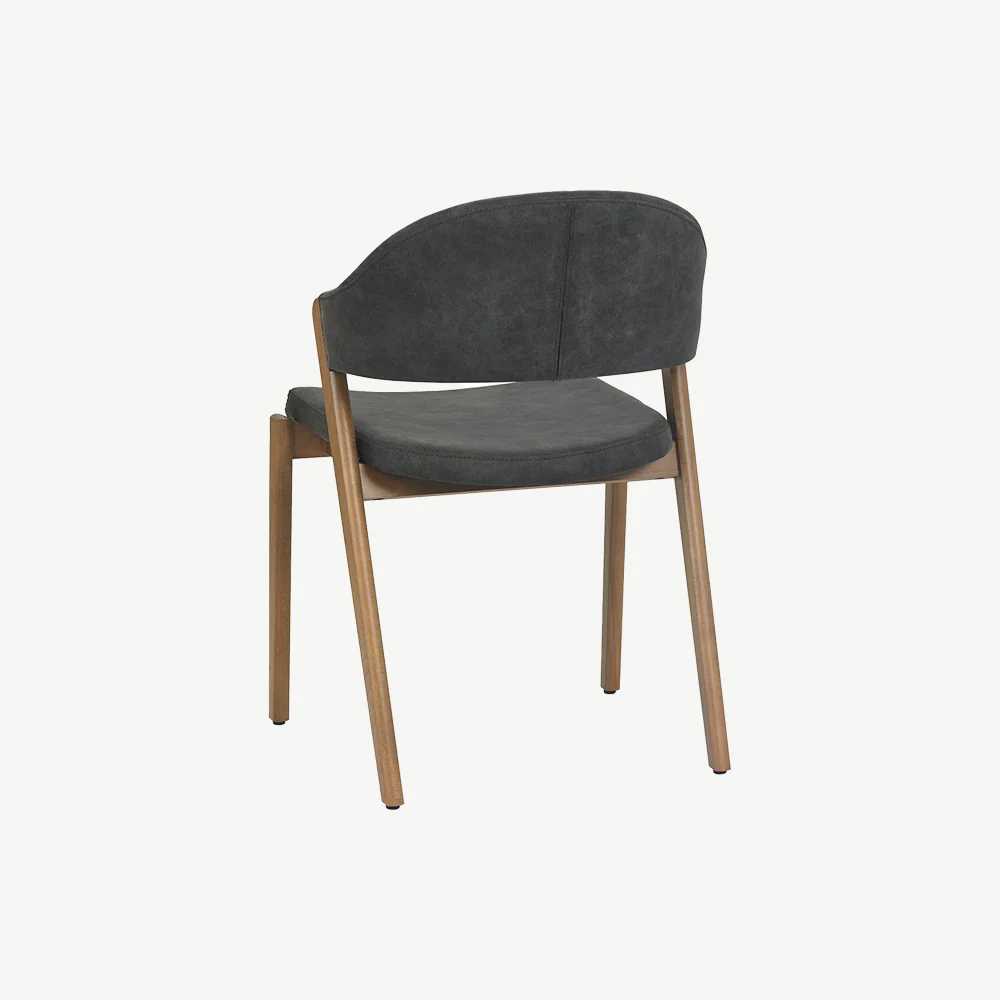 Highgate Rustic Oak Dining Chair - Image 25
