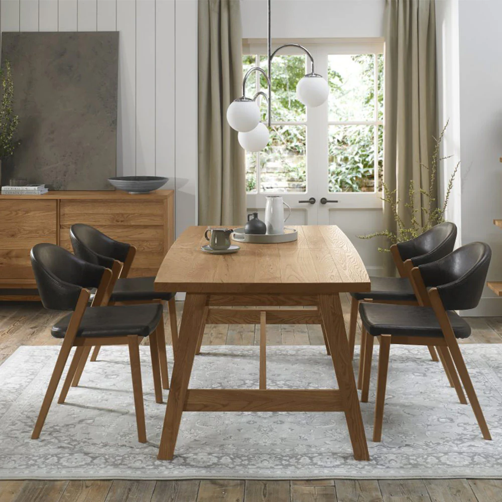 Highgate Rustic Oak Dining Chair - Image 27