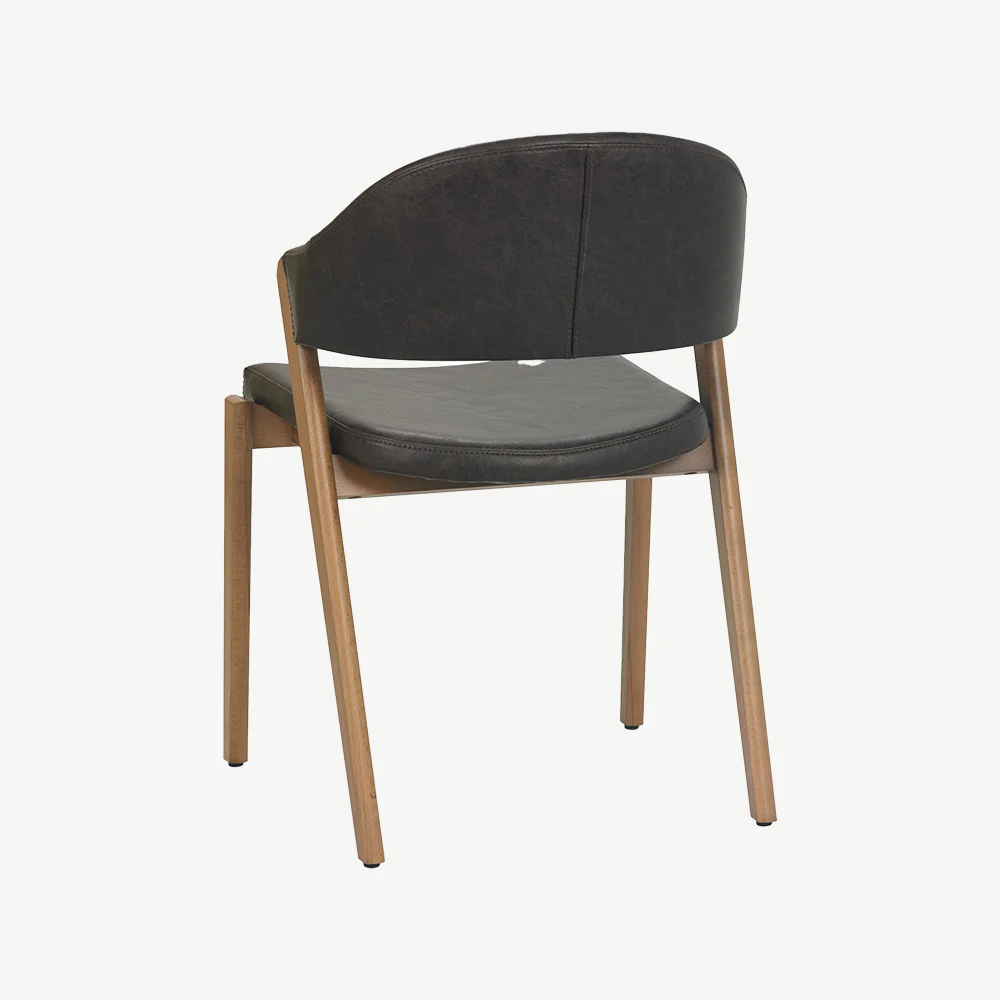 Highgate Rustic Oak Dining Chair - Image 28