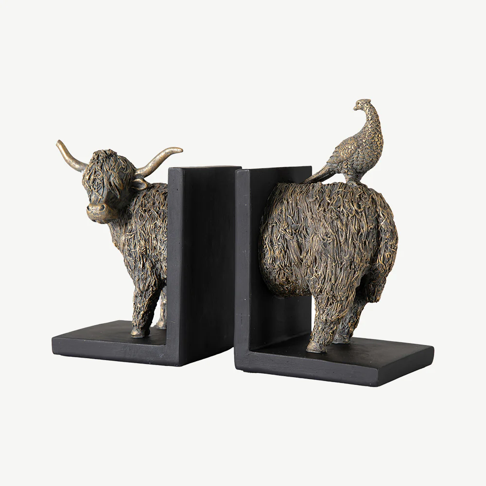 Highland Cow Bookends Set of 2 - Image 3