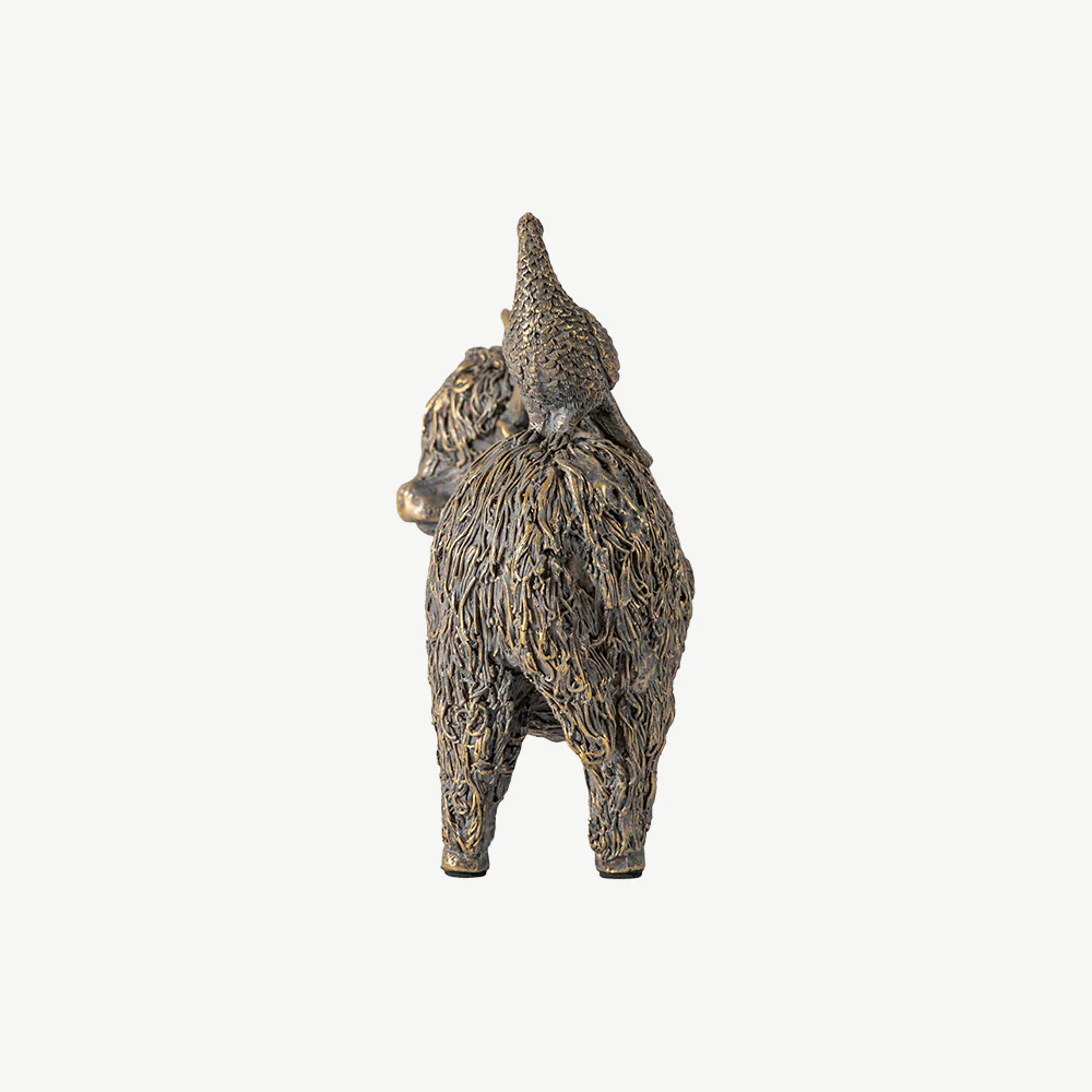 Highland Cow & Pheasant Ornament - Image 4