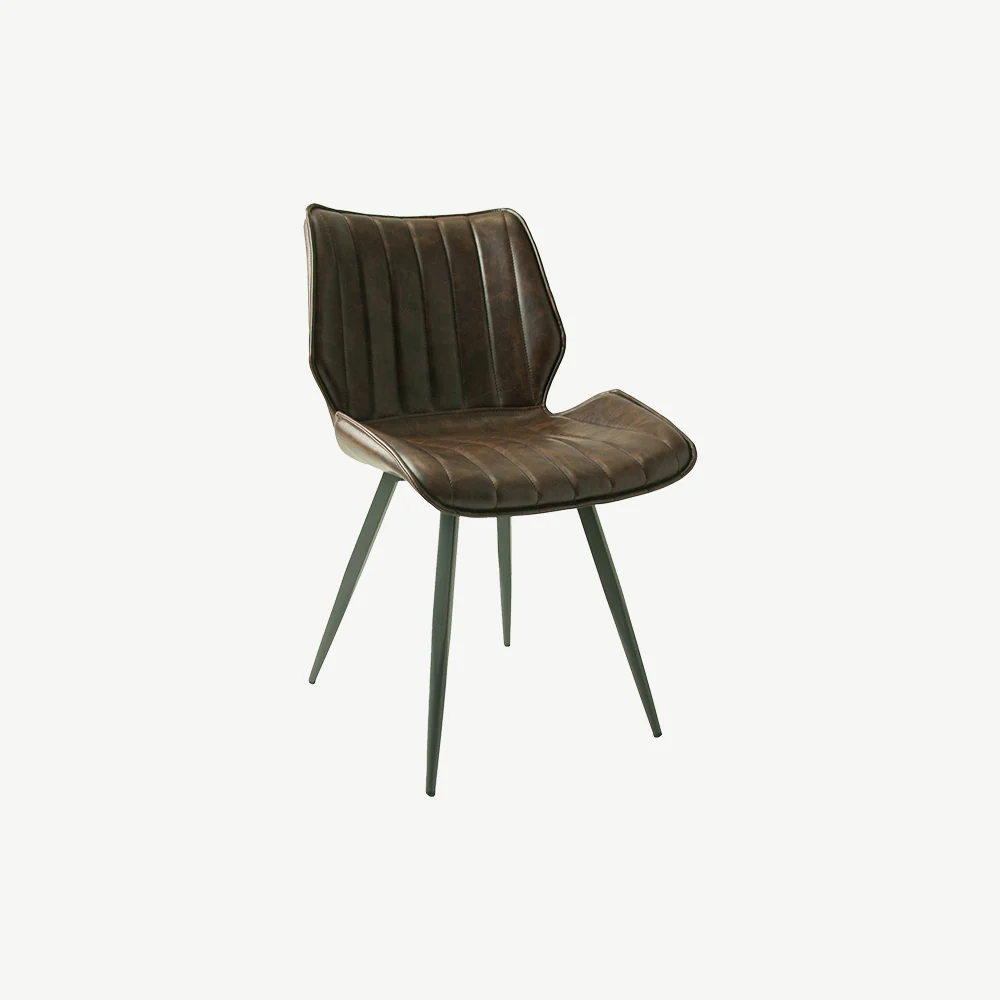 Hudson Vegan Leather Dining Chair - Image 14