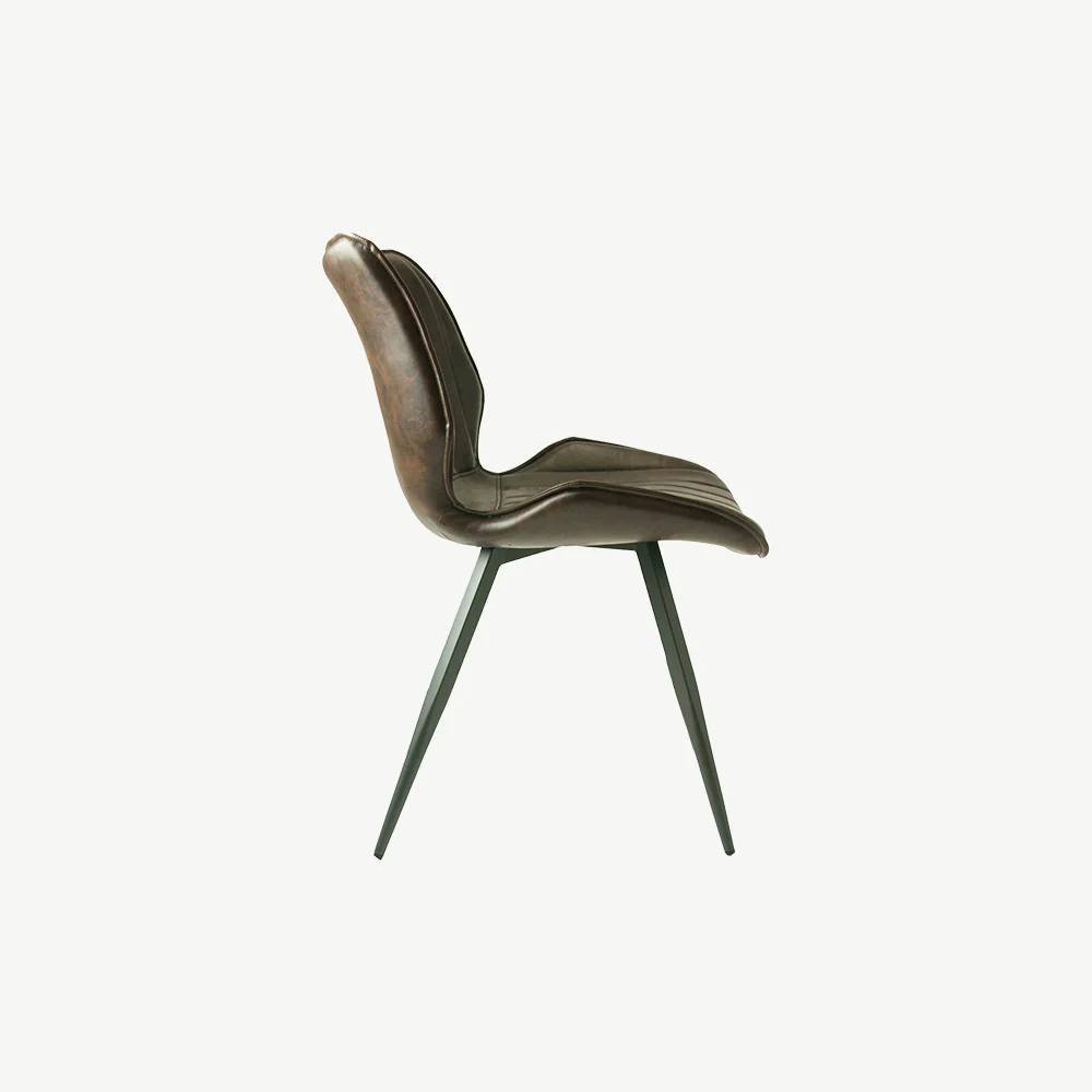 Hudson Vegan Leather Dining Chair - Image 15