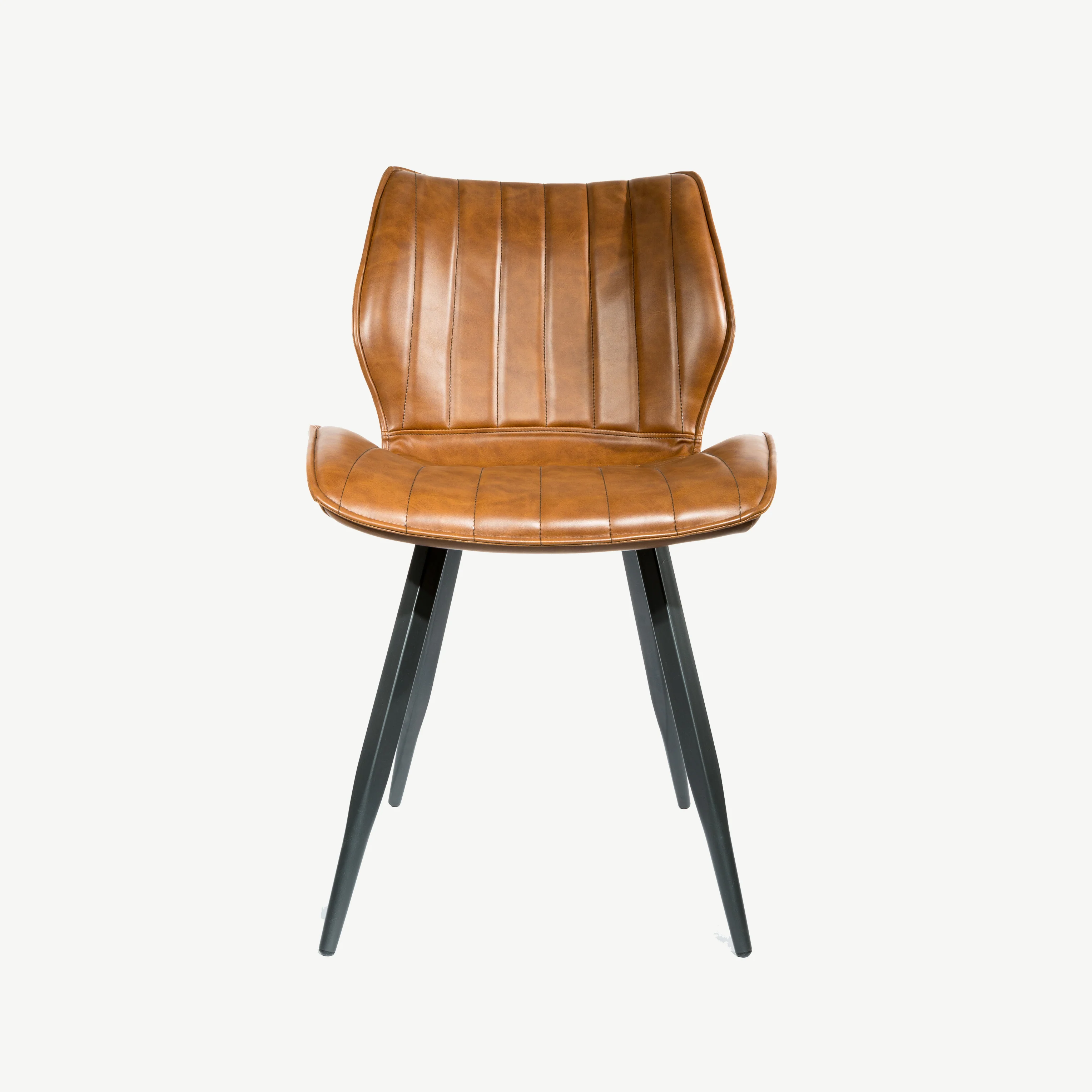 Hudson Vegan Leather Dining Chair - Image 3