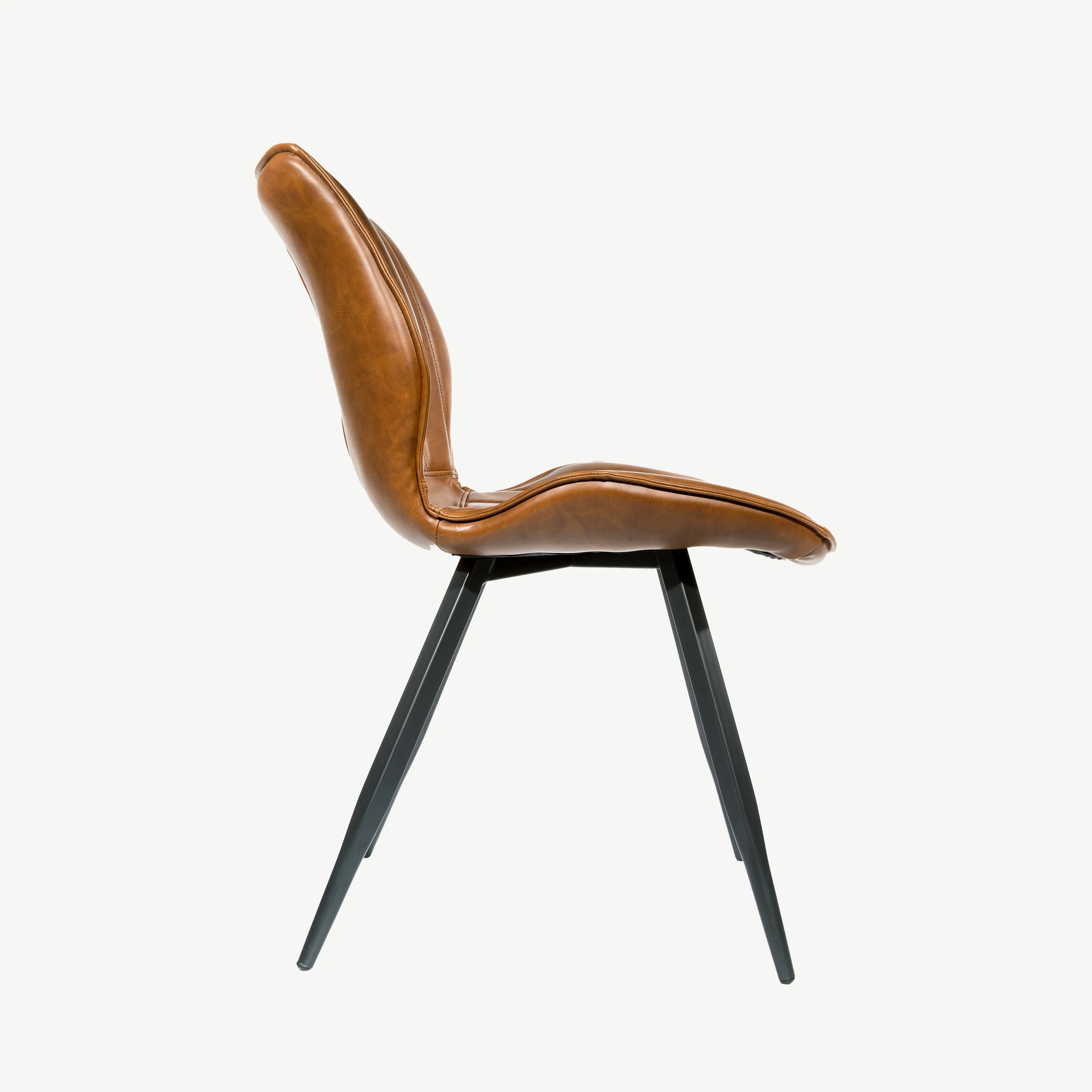 Hudson Vegan Leather Dining Chair - Image 4