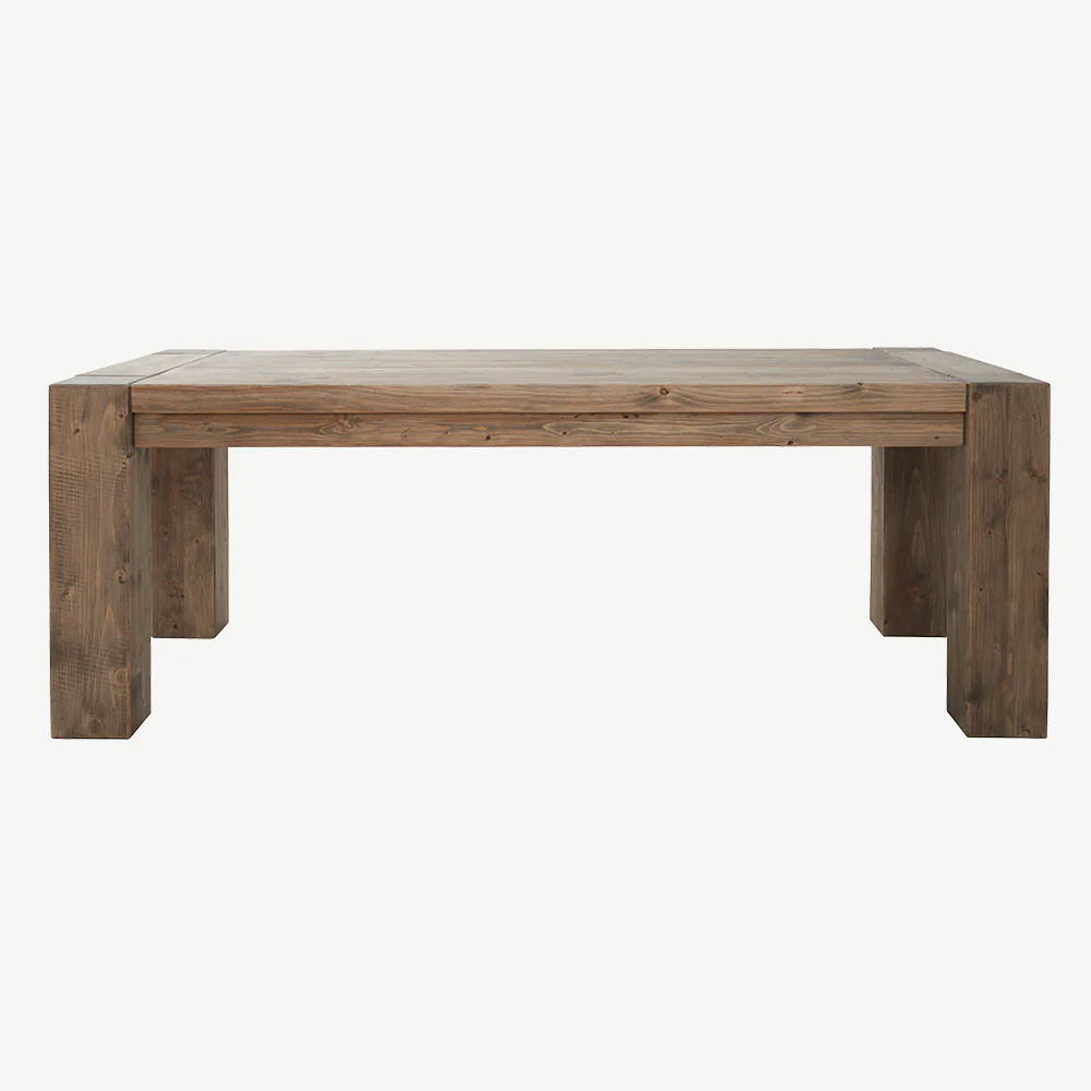 Hulk Dining Table, Bench & 3 Poppy Grey Chairs Set - Image 2